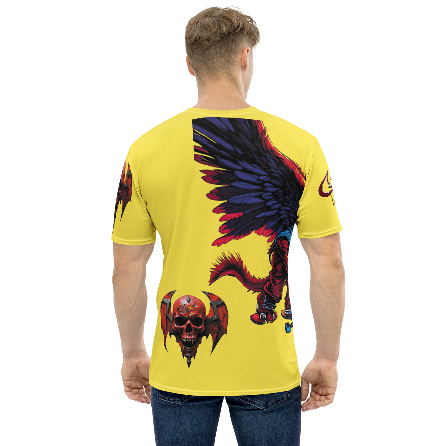 GCR - DEMON SKATER YELLOW SHIRT