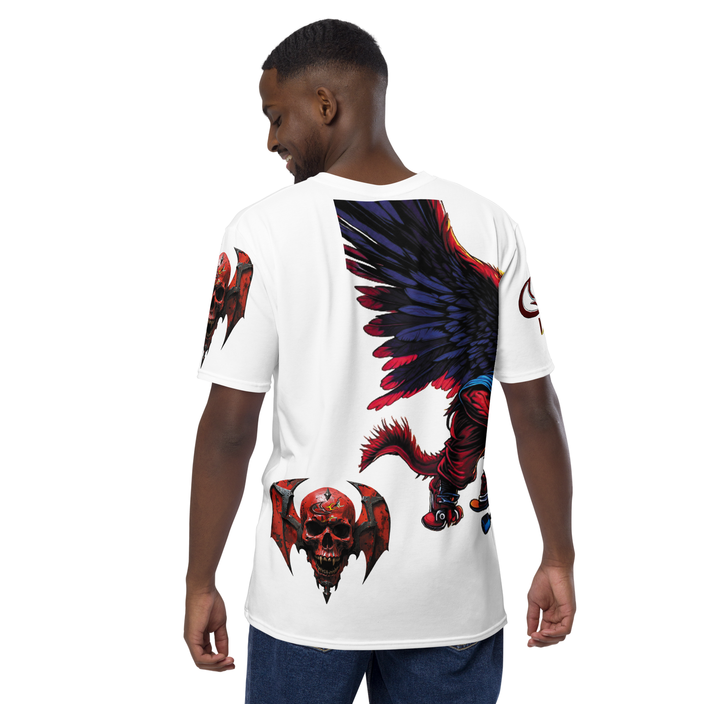 GCR - DEMON SKATER WHITE SHIRT