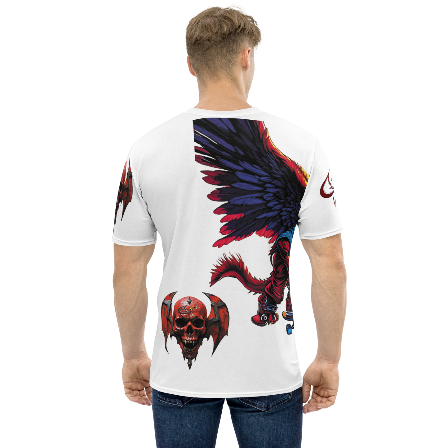 GCR - DEMON SKATER WHITE SHIRT