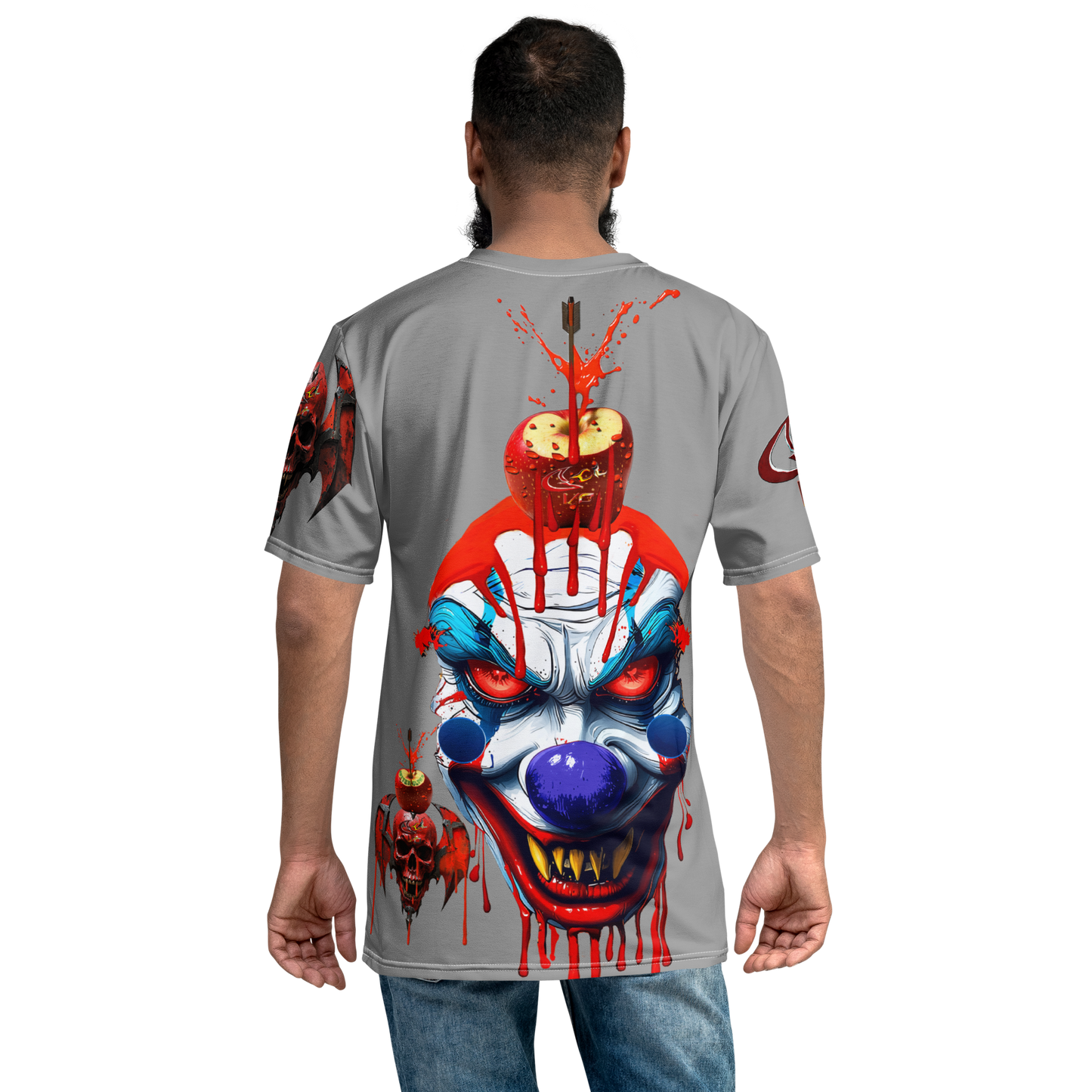 GCR I/O ROTTEN CLOWN GREY T SHIRT