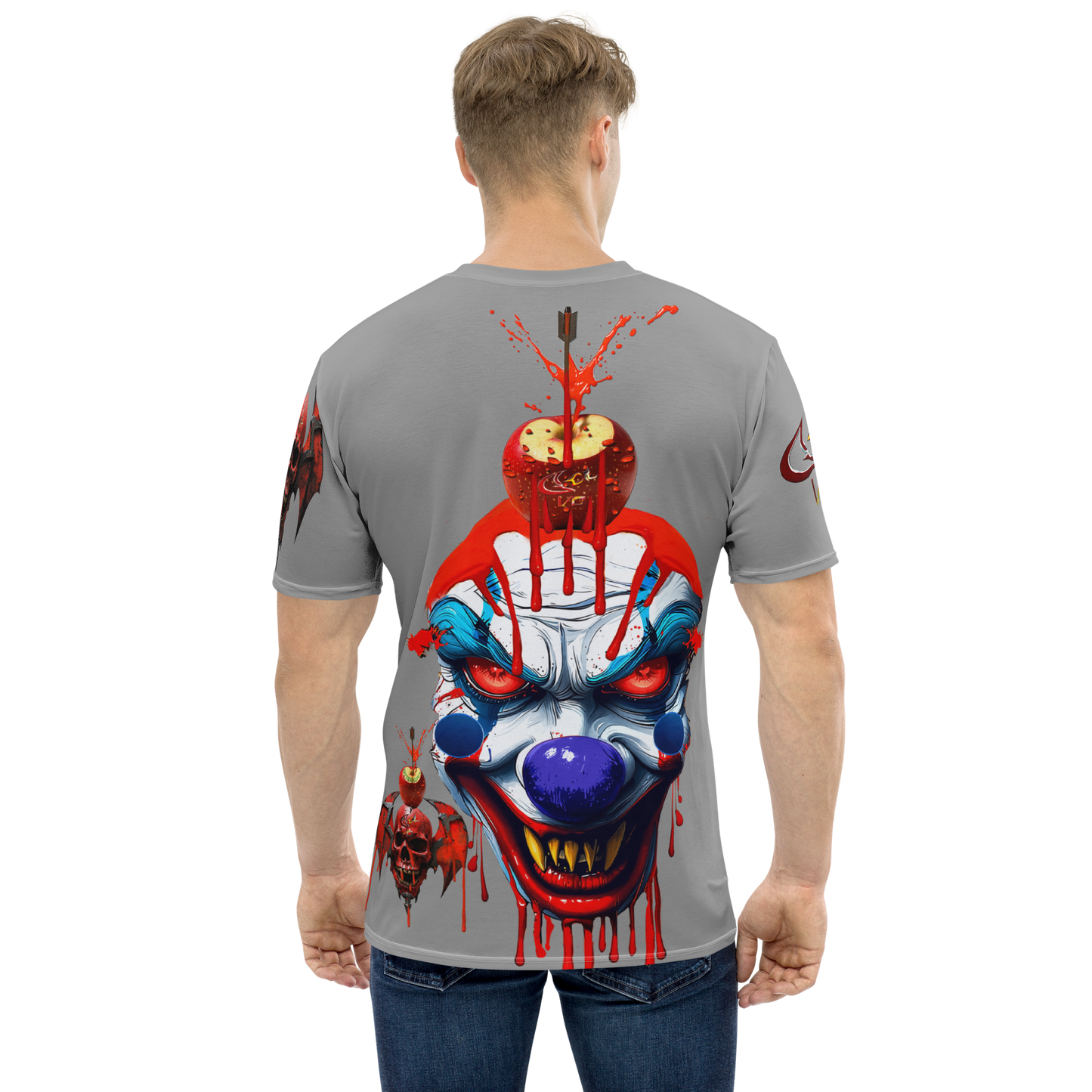 GCR I/O ROTTEN CLOWN GREY T SHIRT