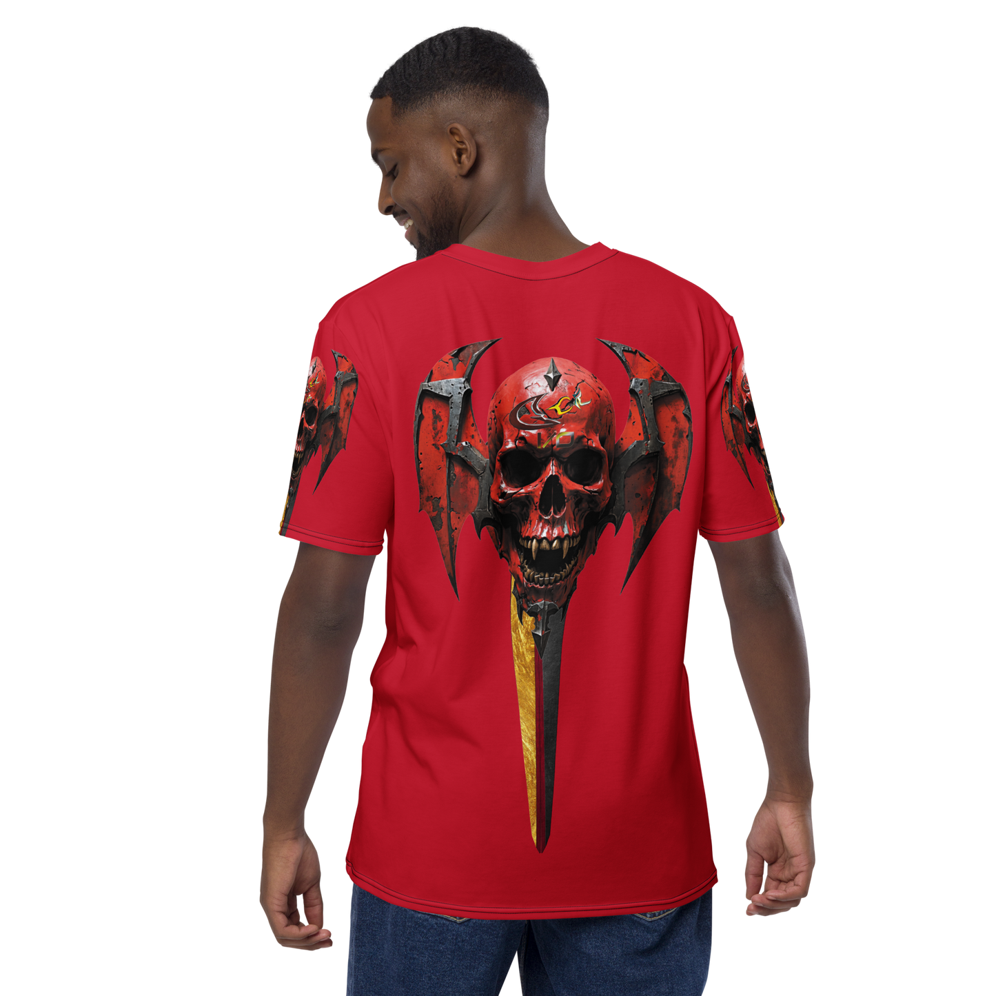 GCR I/O SKULL CREST RED T SHIRT