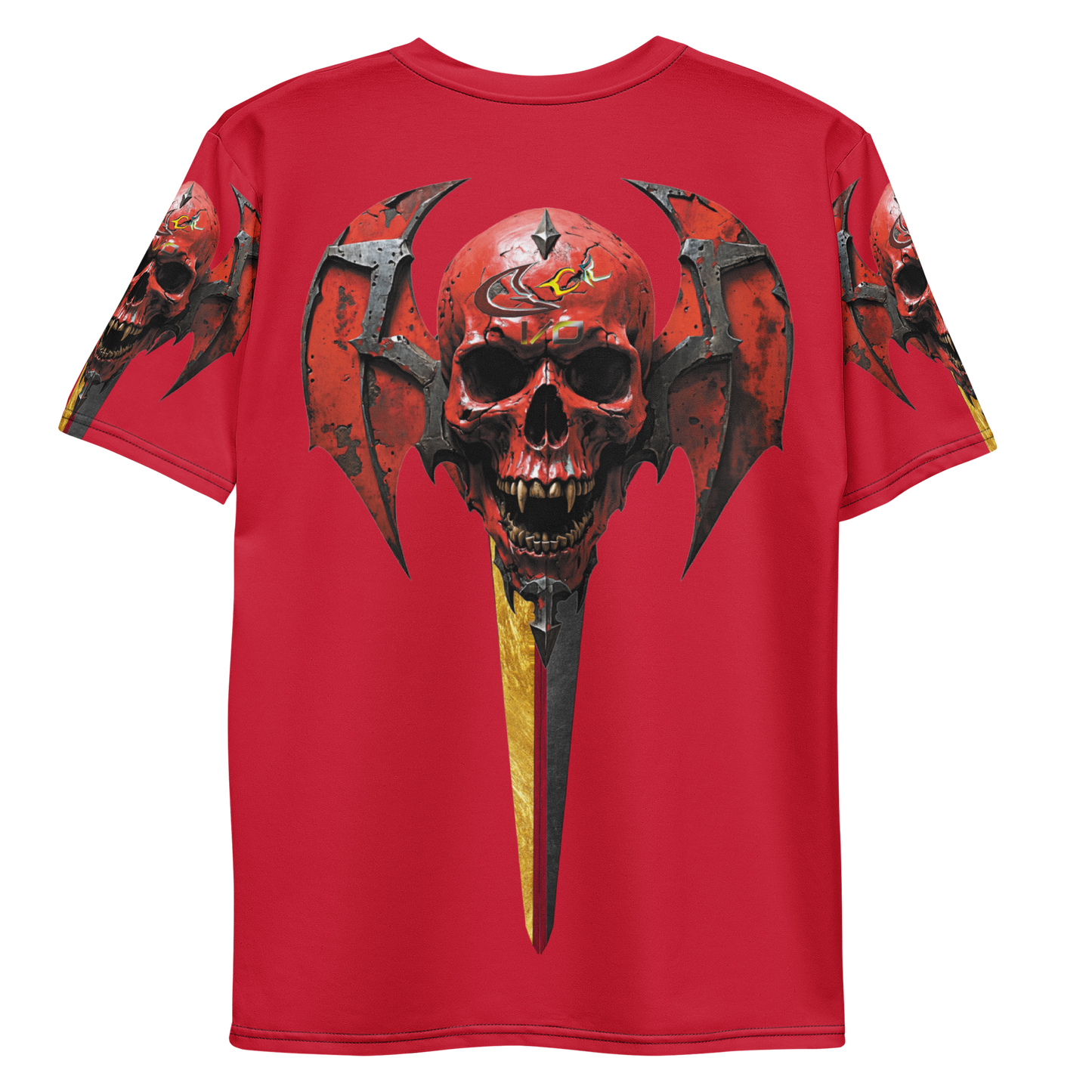 GCR I/O SKULL CREST RED T SHIRT