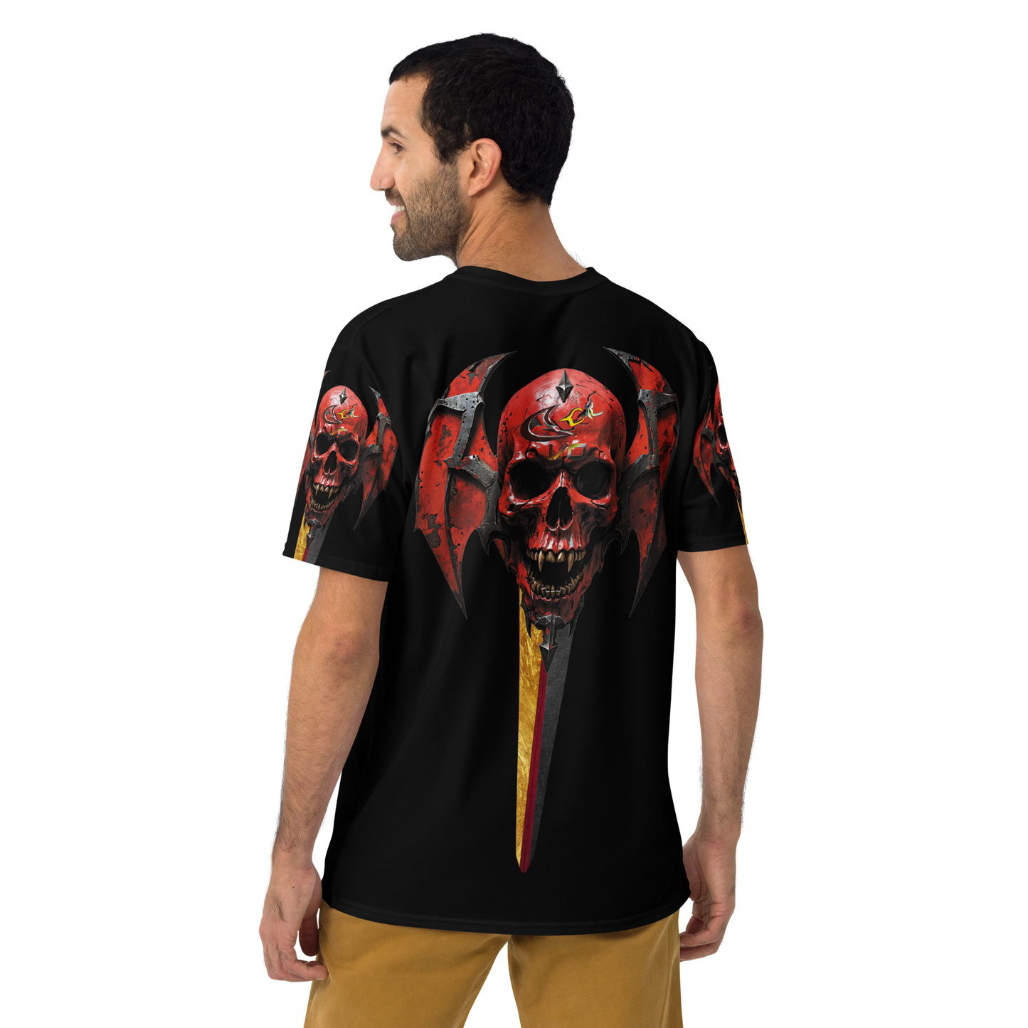 GCR I/O SKULL CREST BACK T SHIRT