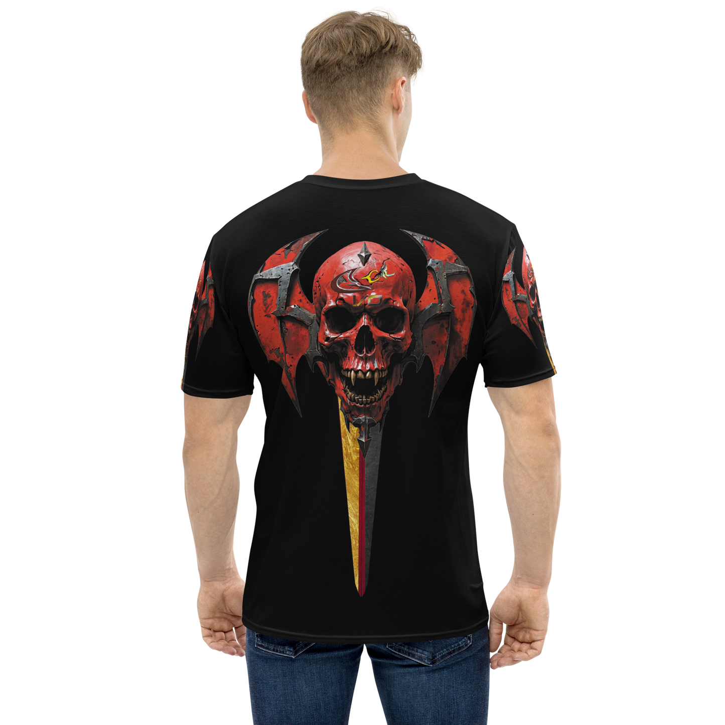 GCR I/O SKULL CREST BACK T SHIRT