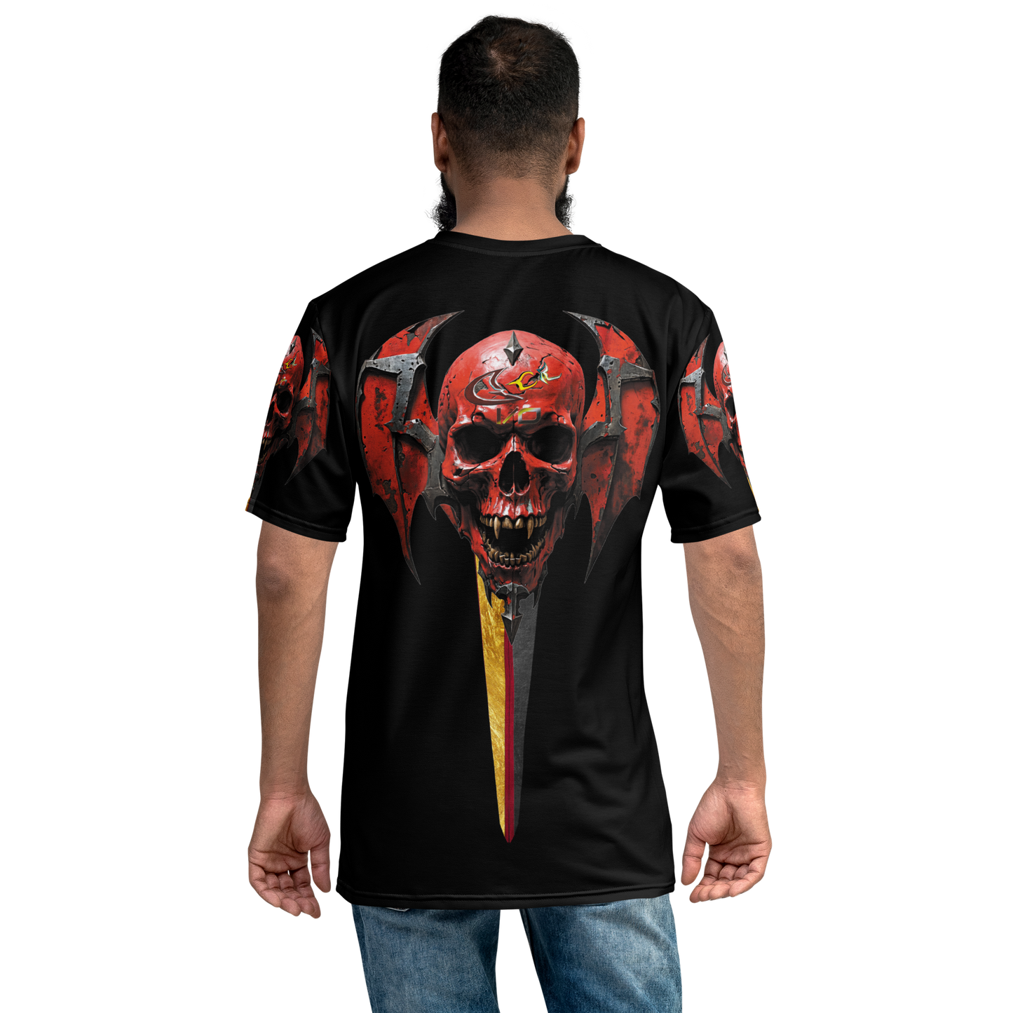 GCR I/O SKULL CREST BACK T SHIRT