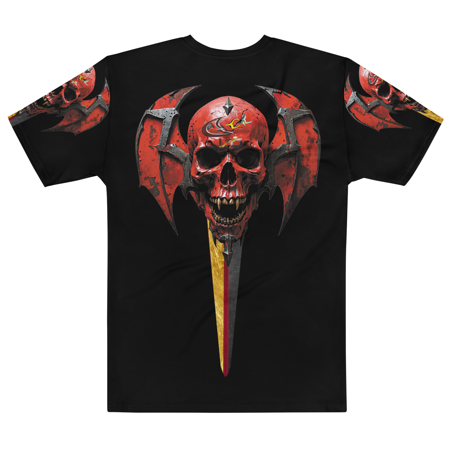 GCR I/O SKULL CREST BACK T SHIRT