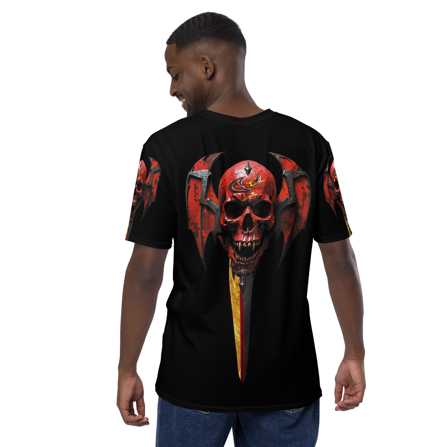 GCR I/O SKULL CREST BACK T SHIRT