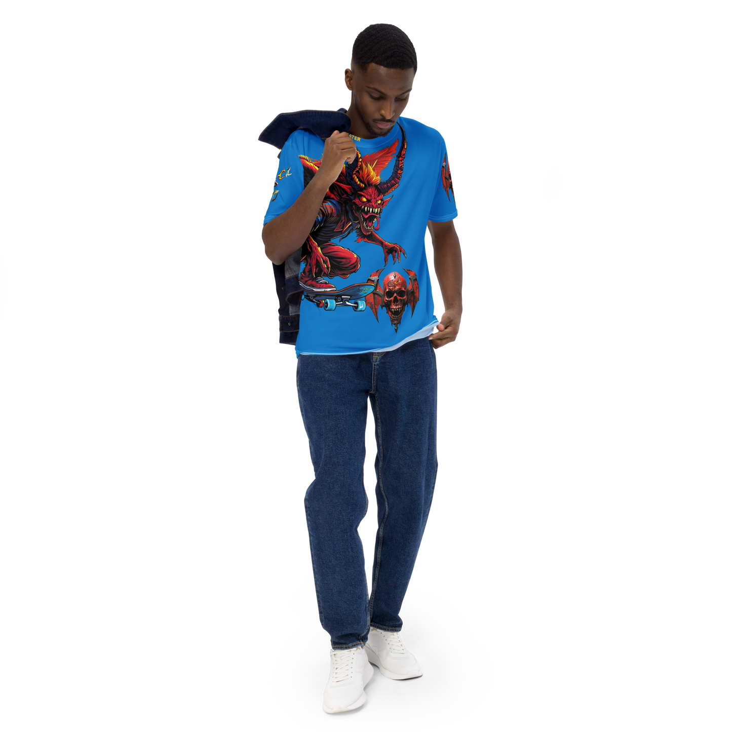 GCR - DEMON SKATER BLUE SHIRT