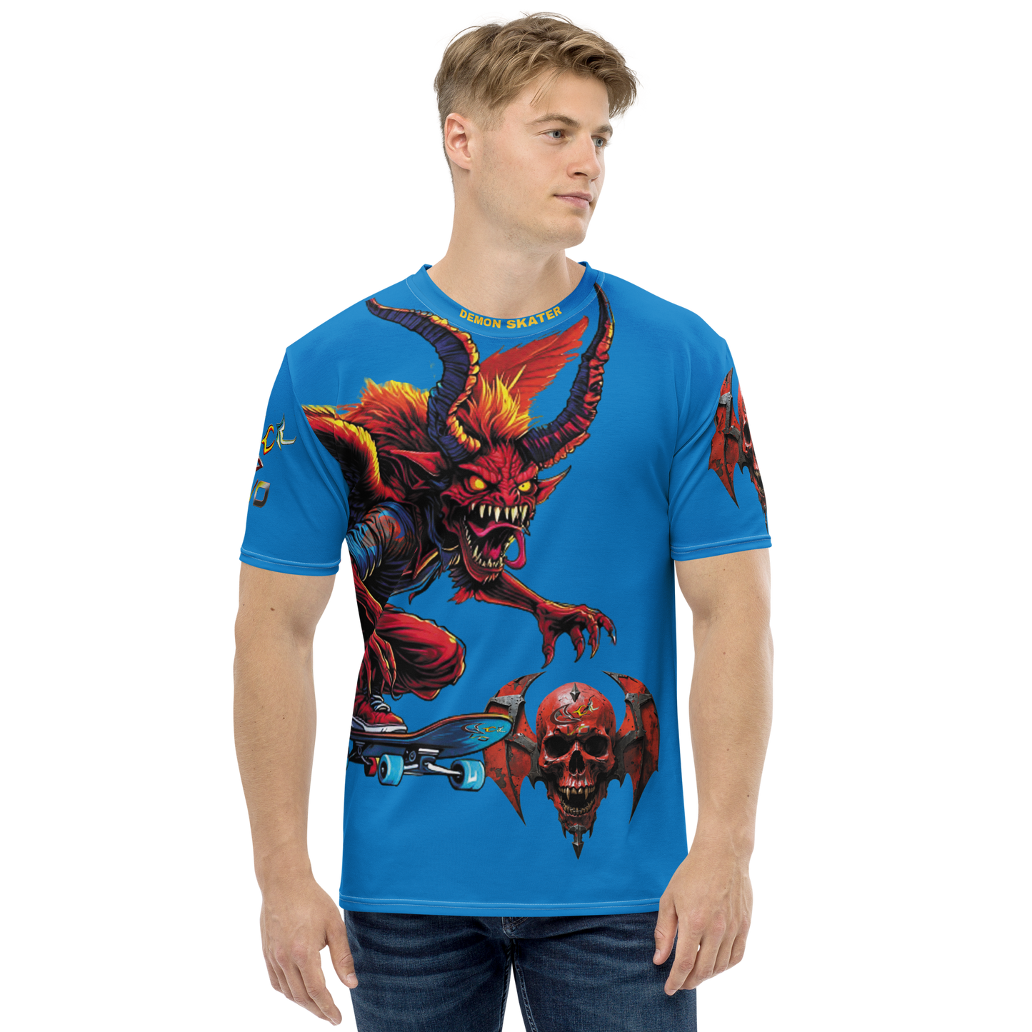 GCR - DEMON SKATER BLUE SHIRT