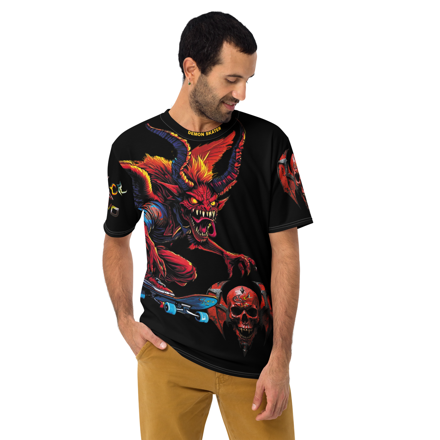 GCR - DEMON SKATER BLACK SHIRT