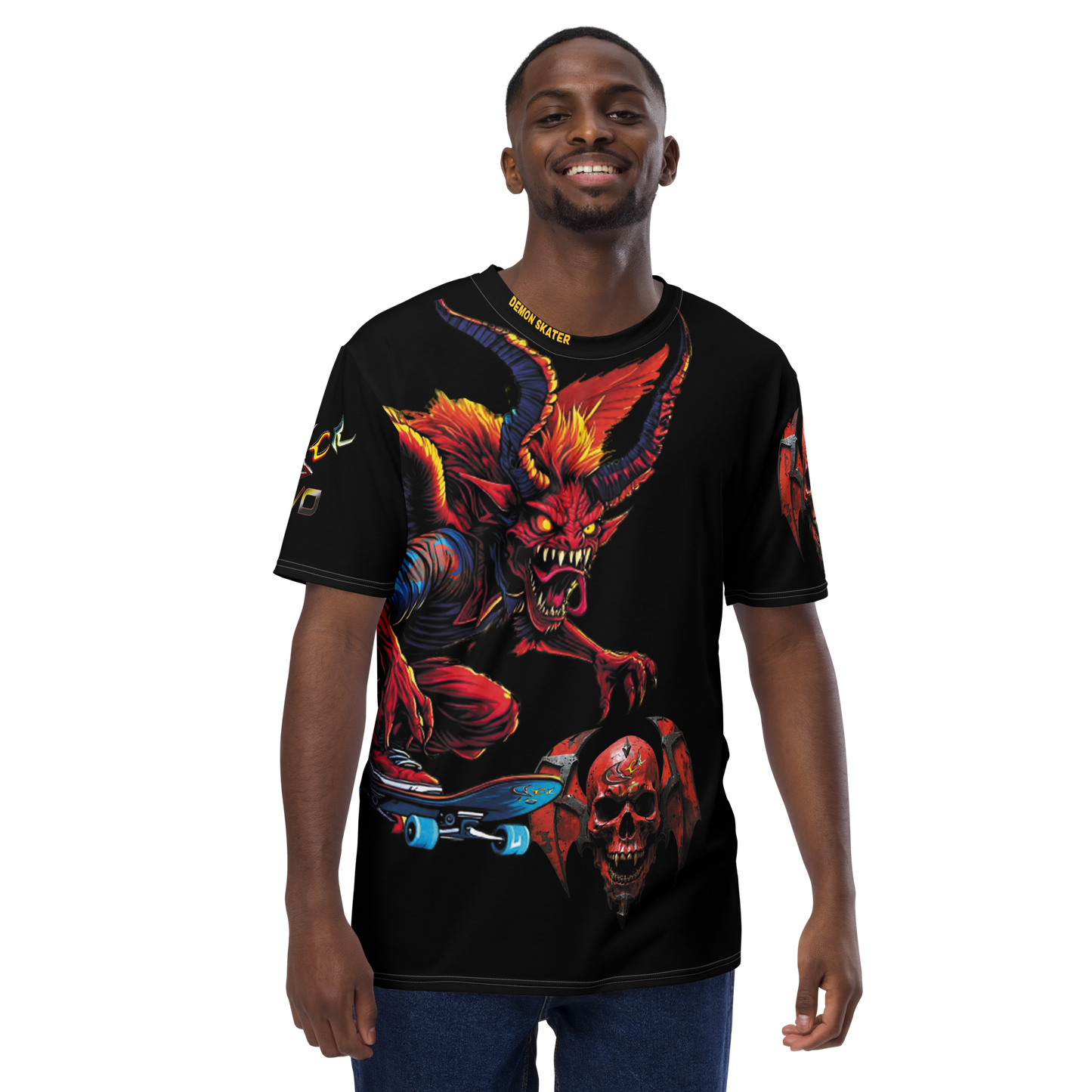 GCR - DEMON SKATER BLACK SHIRT
