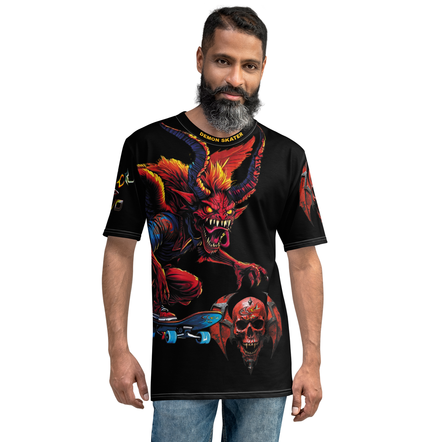 GCR - DEMON SKATER BLACK SHIRT