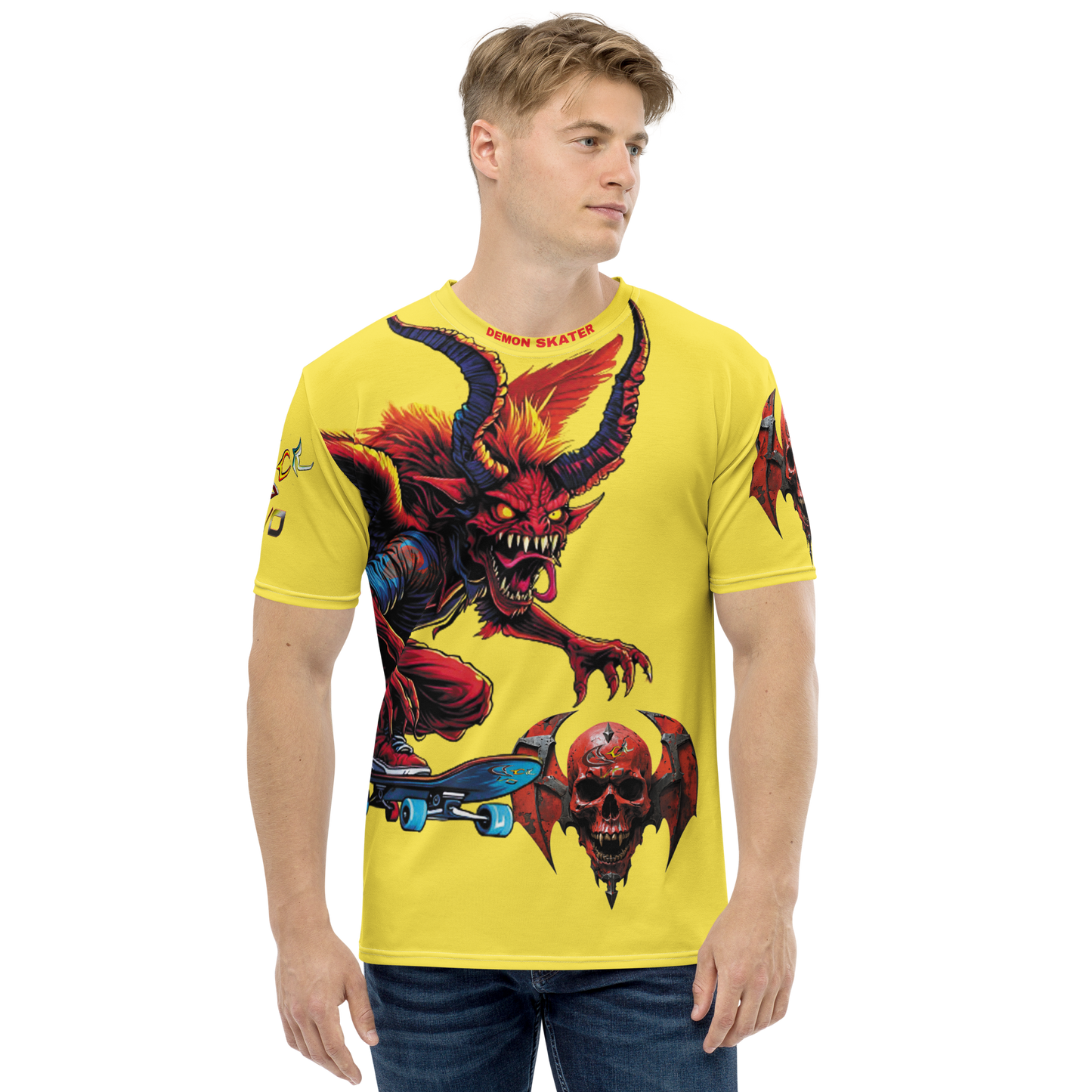 GCR - DEMON SKATER YELLOW SHIRT