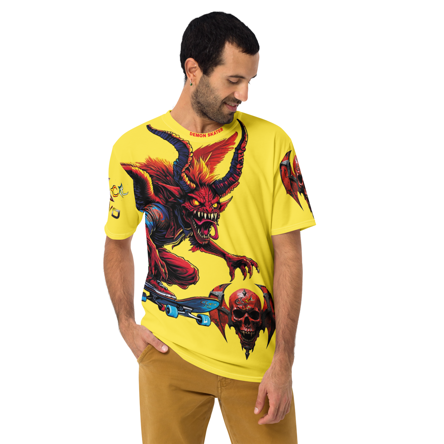 GCR - DEMON SKATER YELLOW SHIRT