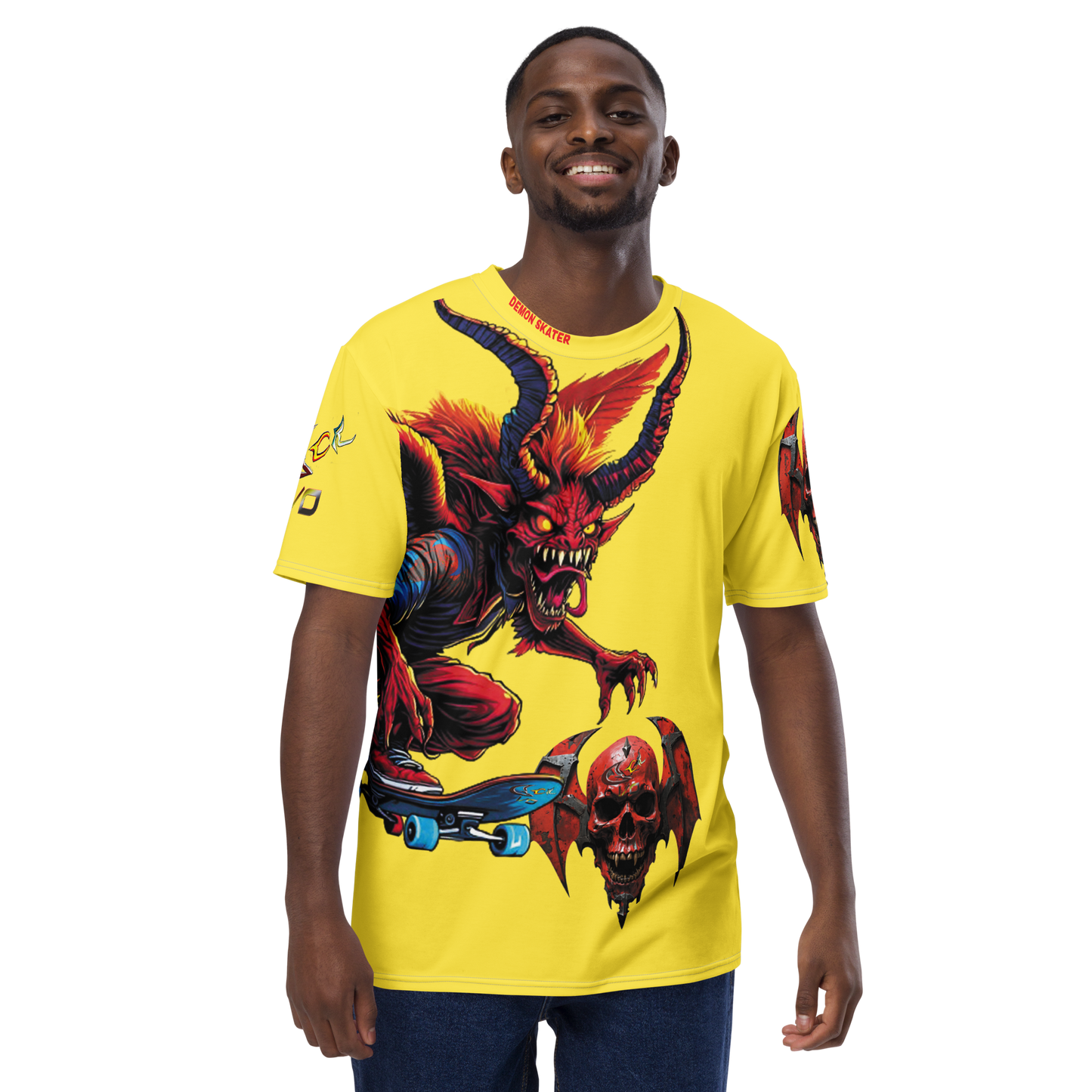 GCR - DEMON SKATER YELLOW SHIRT