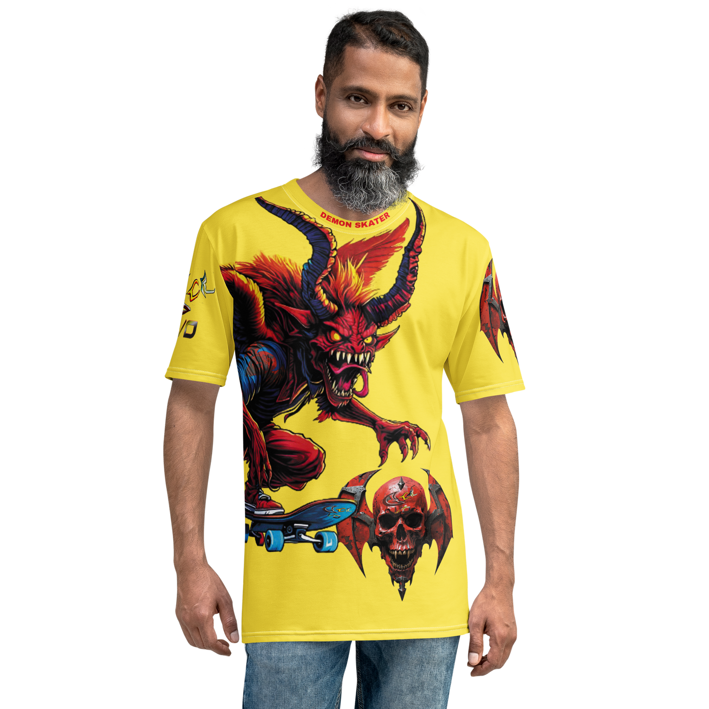 GCR - DEMON SKATER YELLOW SHIRT