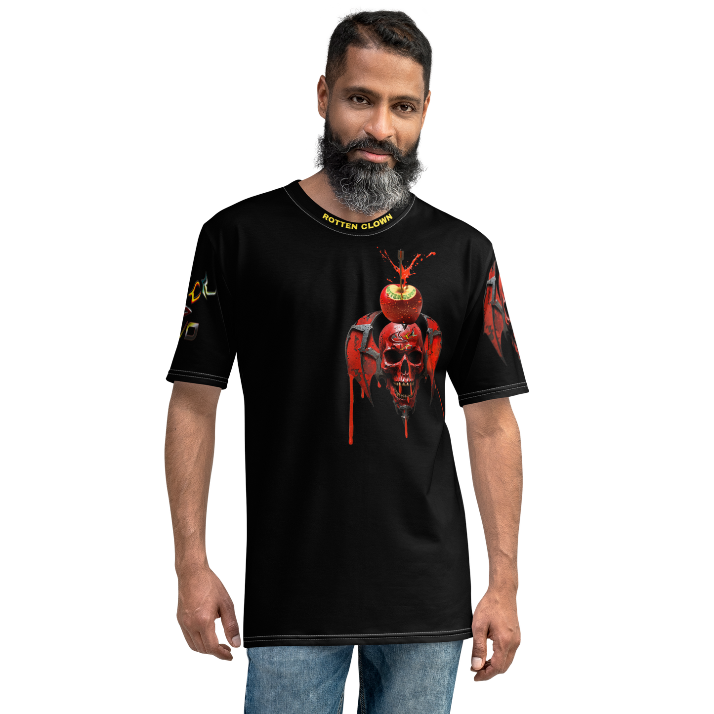 GCR I/O ROTTEN CLOWN BLACK T SHIRT