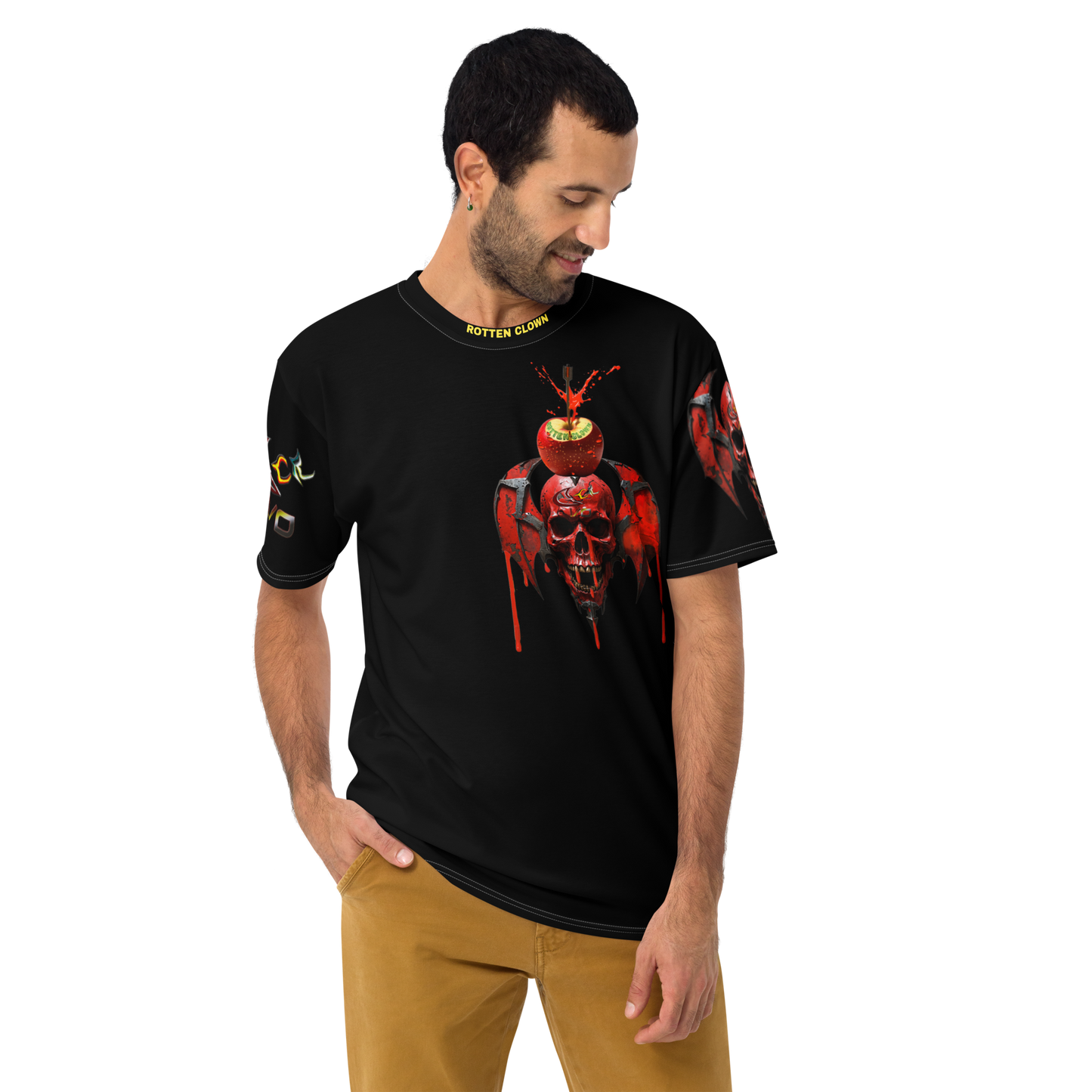 GCR I/O ROTTEN CLOWN BLACK T SHIRT
