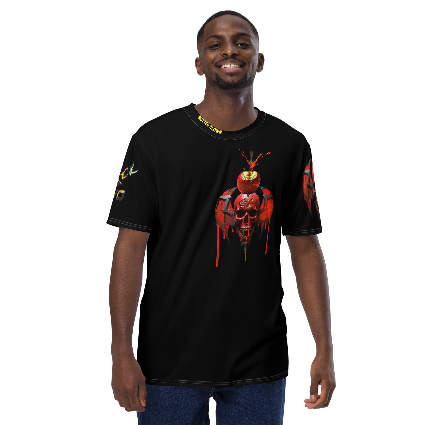 GCR I/O ROTTEN CLOWN BLACK T SHIRT