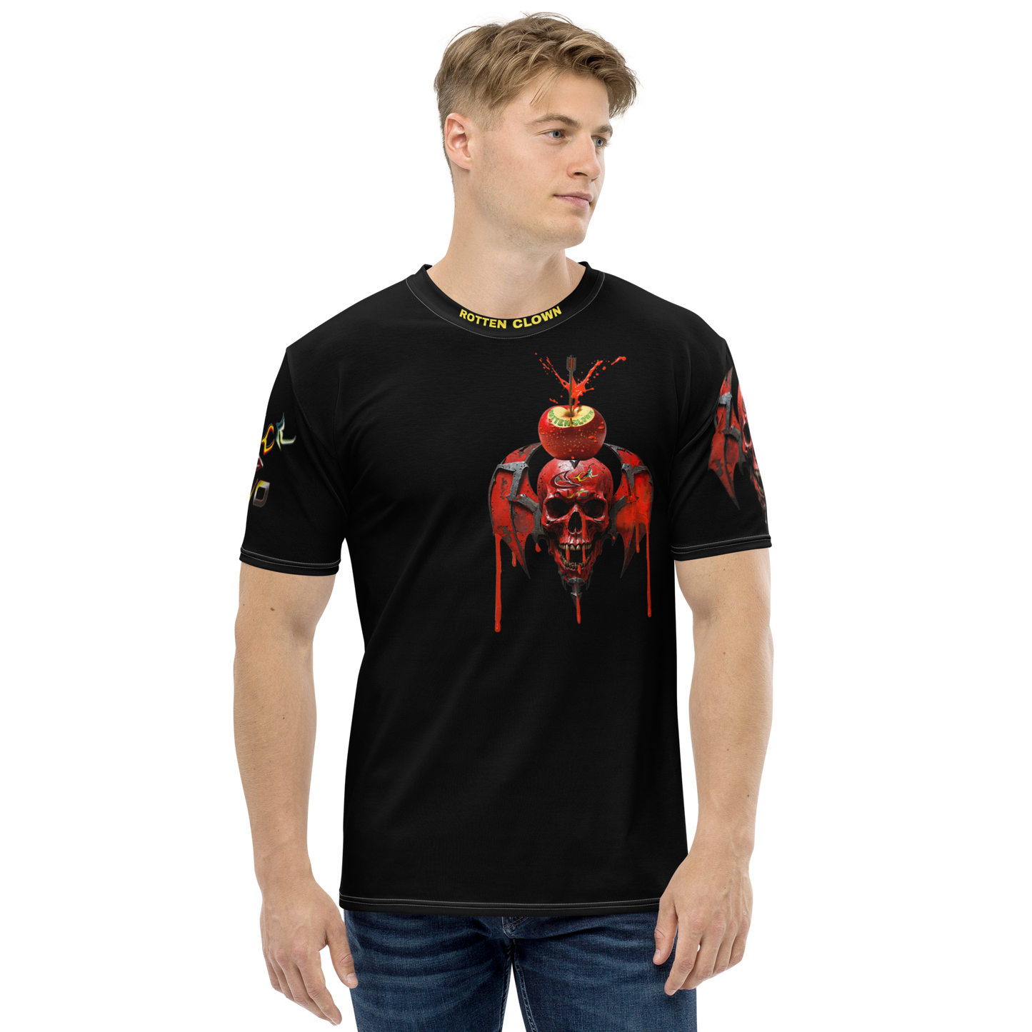 GCR I/O ROTTEN CLOWN BLACK T SHIRT