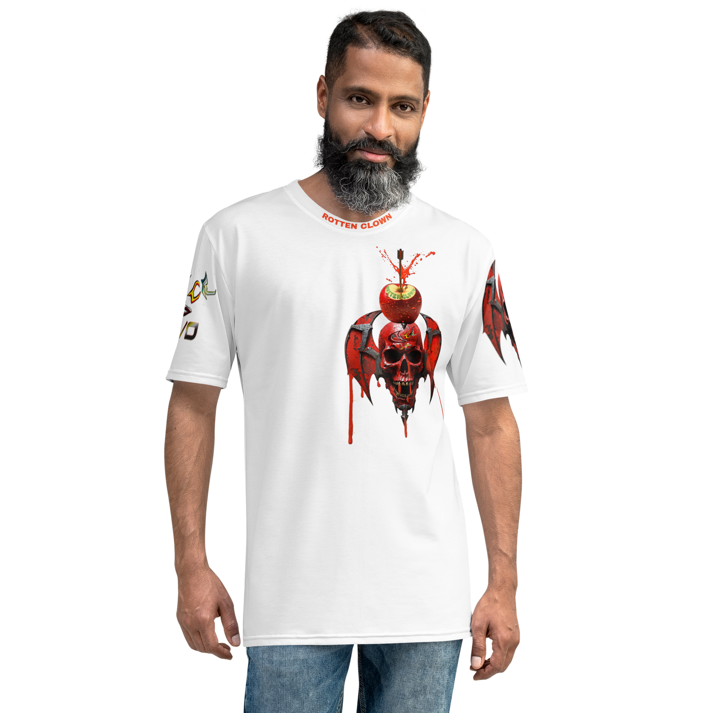 GCR - ROTTEN CLOWN WHITE T SHIRT