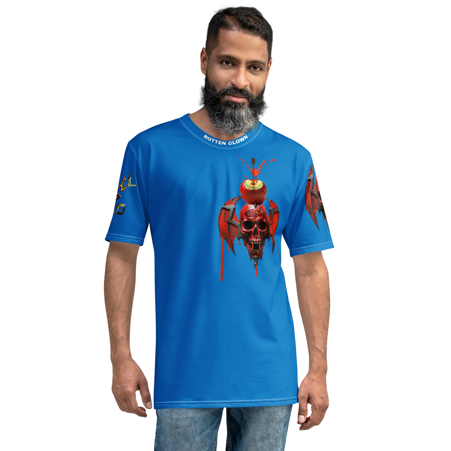 GCR - ROTTEN CLOWN BLUE T SHIRT