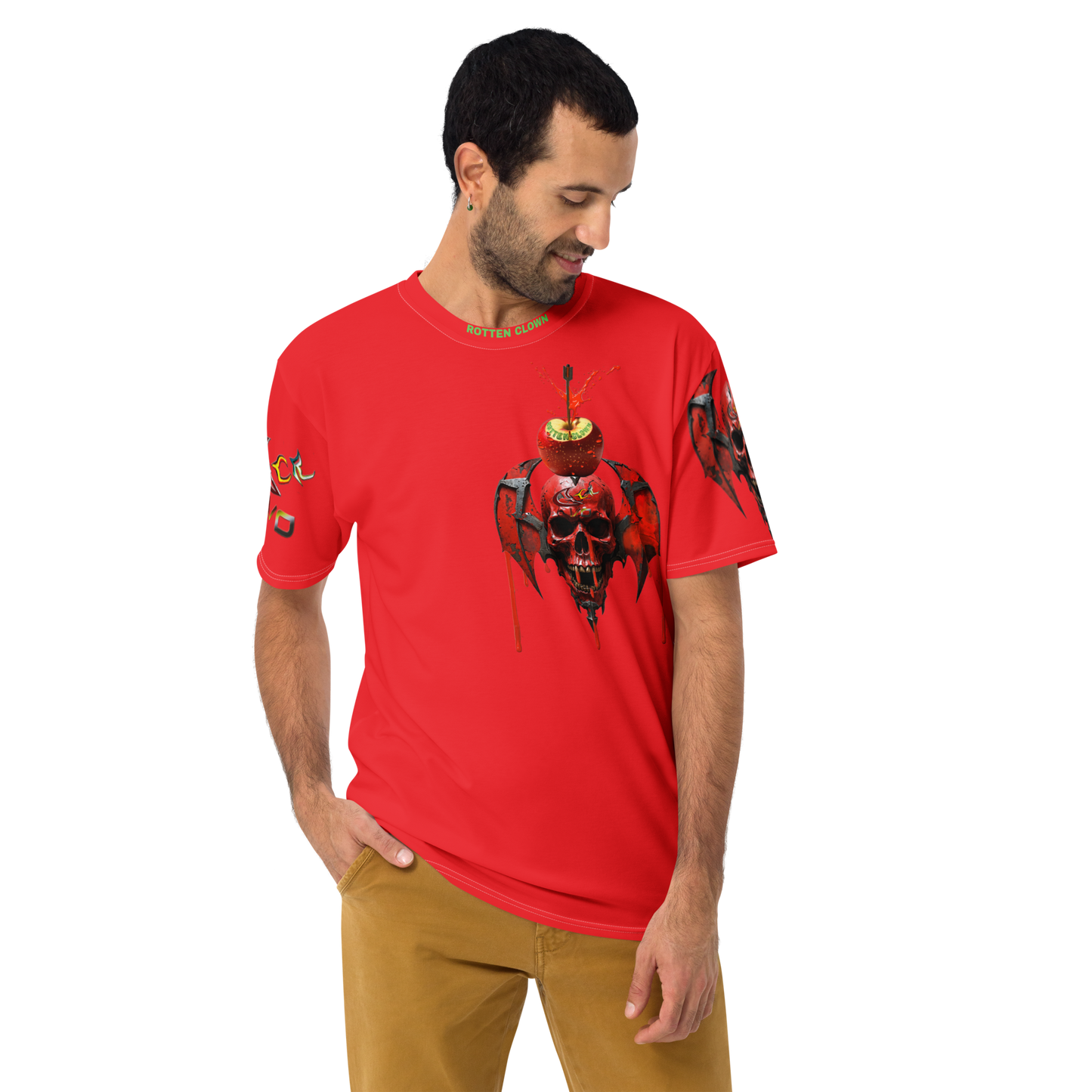 GCR I/O ROTTEN CLOWN RED T SHIRT