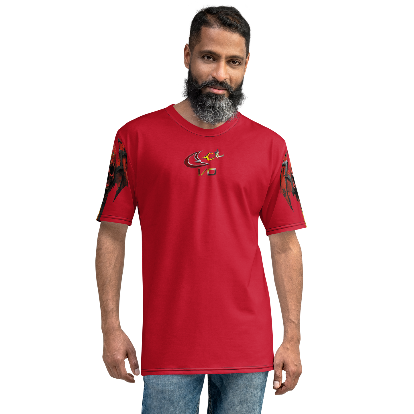 GCR I/O SKULL CREST RED T SHIRT