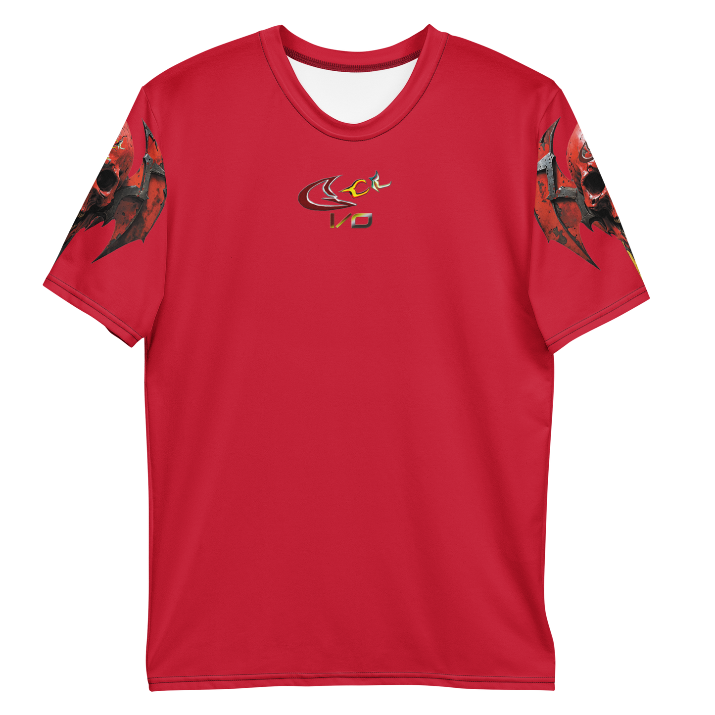 GCR I/O SKULL CREST RED T SHIRT