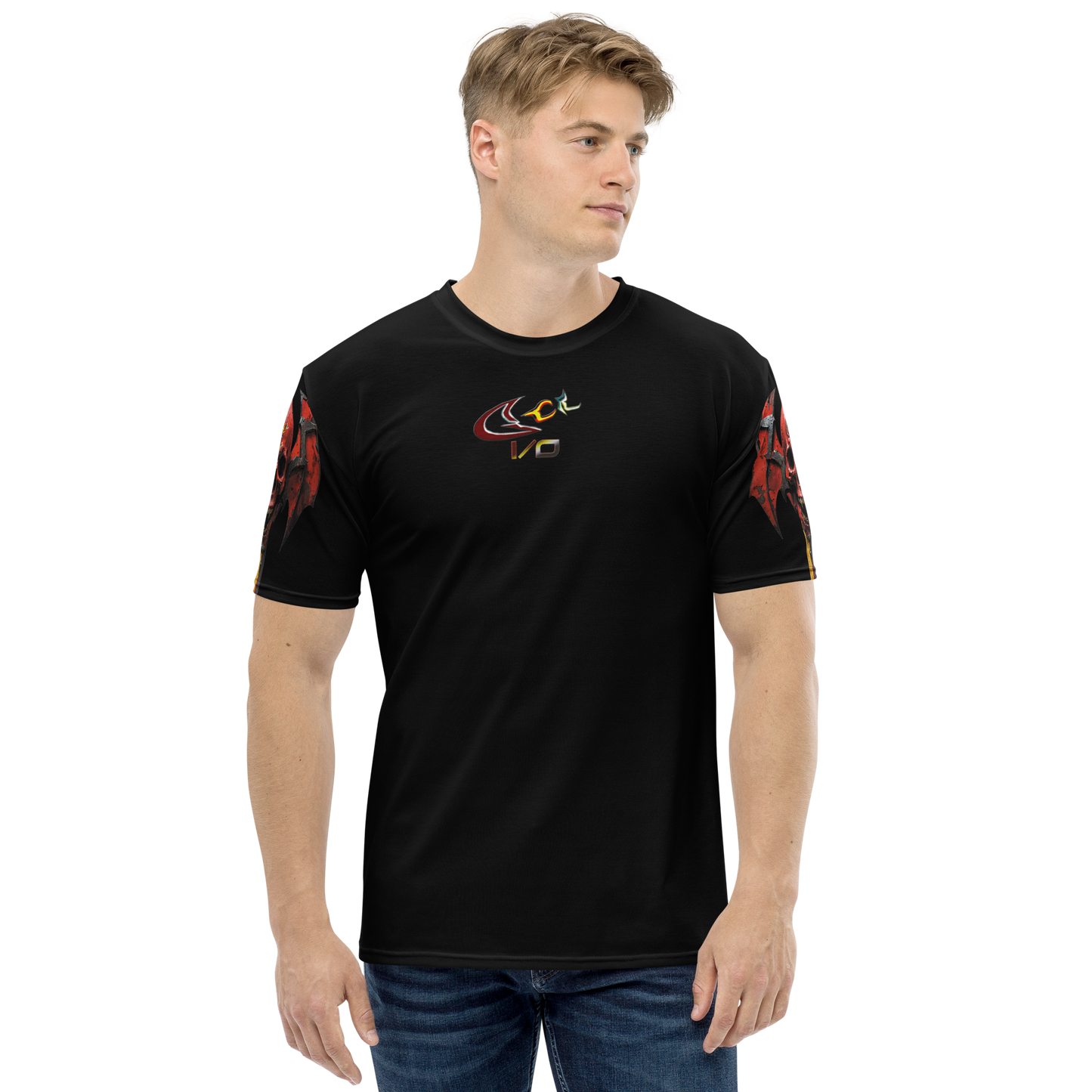 GCR I/O SKULL CREST BACK T SHIRT