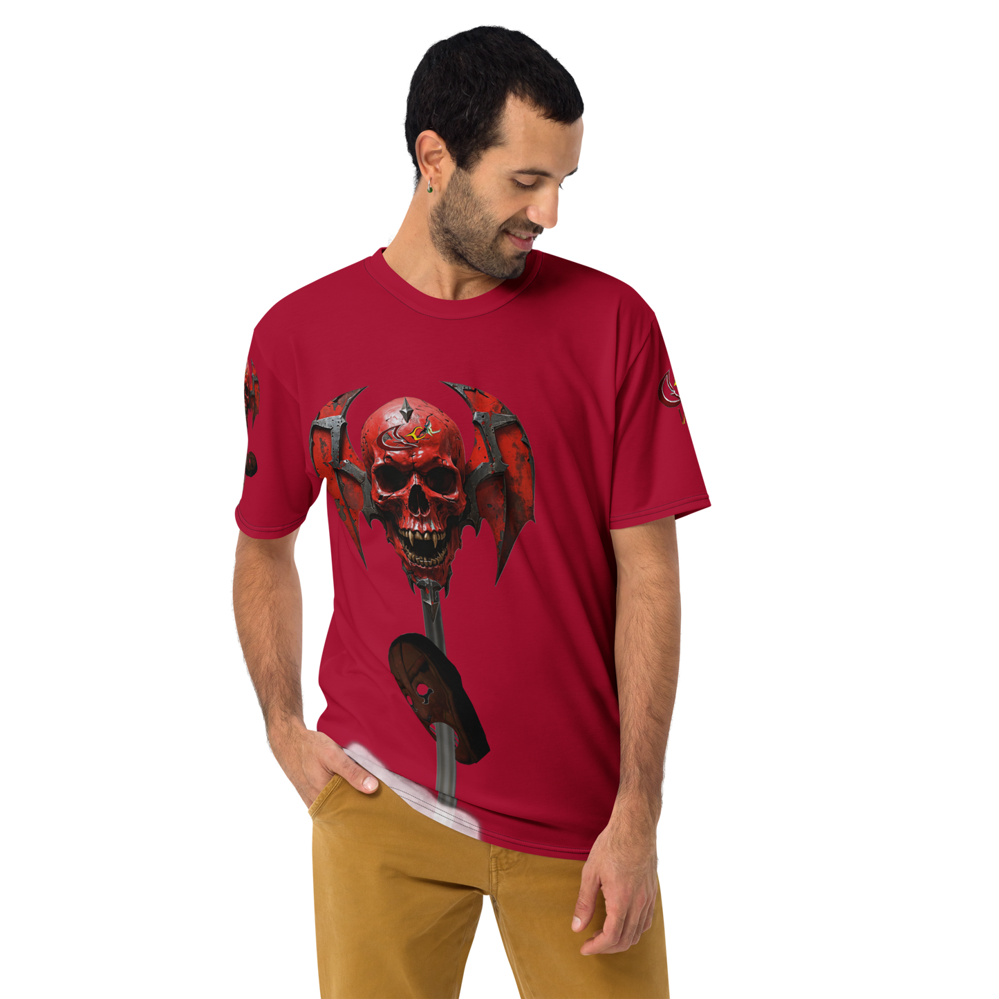 GCR I/O IRON HEIGHTS CRIMSON T SHIRT