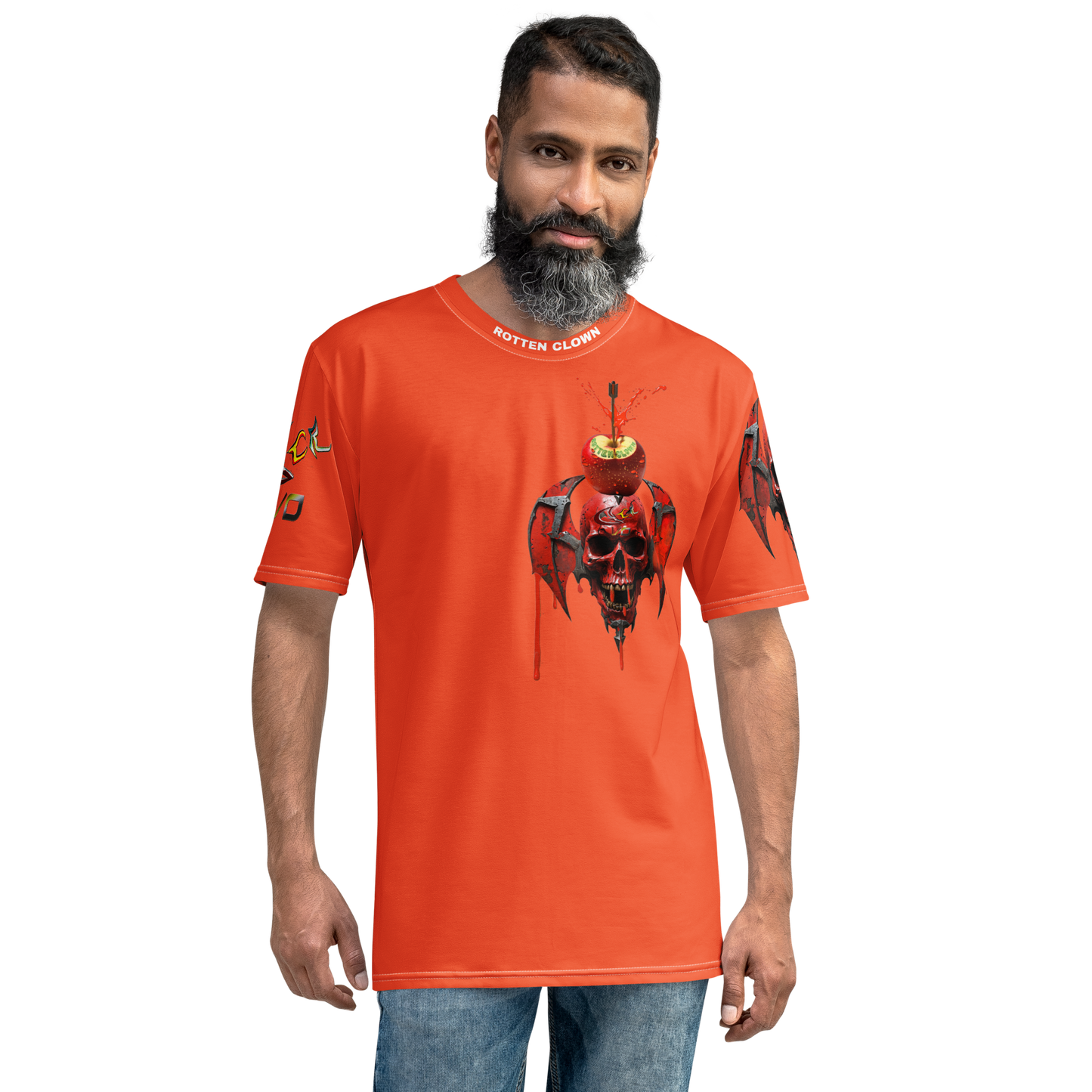 GCR - ROTTEN CLOWN ORANGE T SHIRT