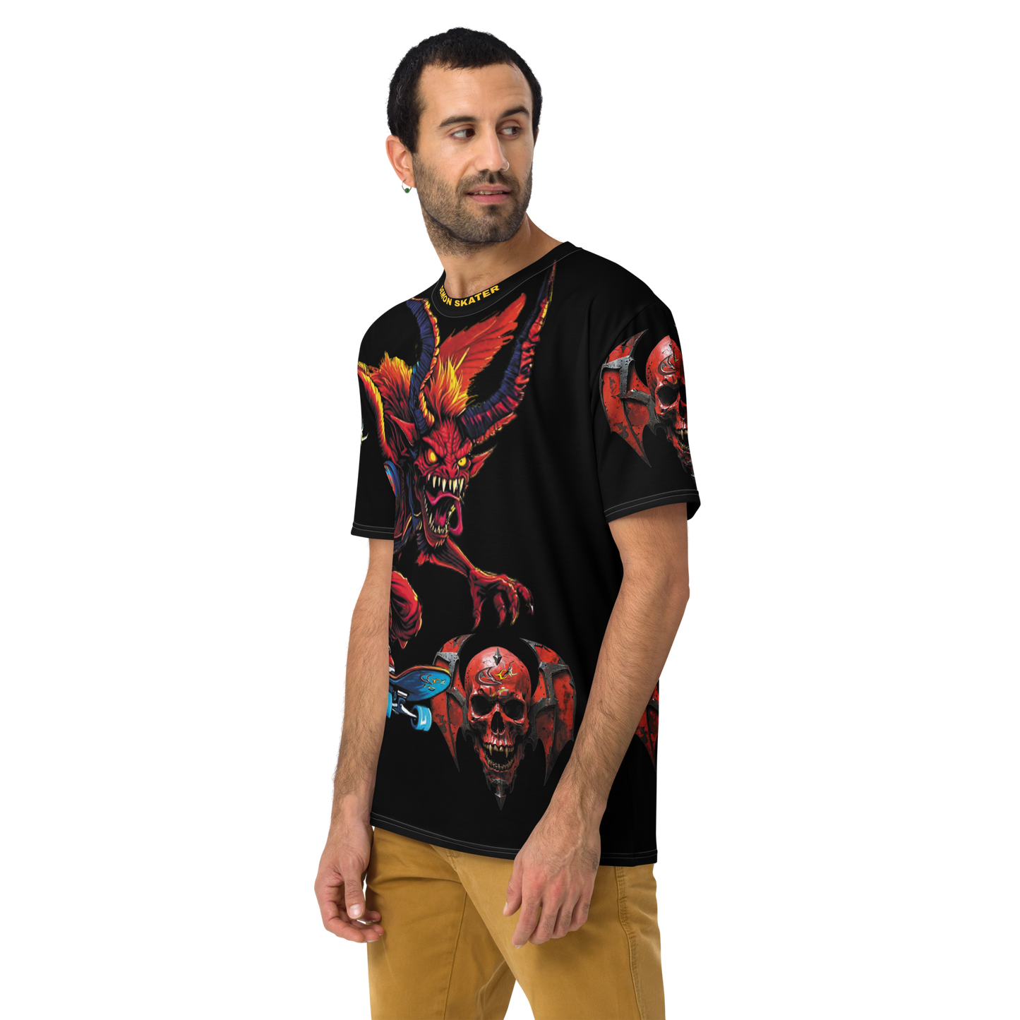 GCR - DEMON SKATER BLACK SHIRT