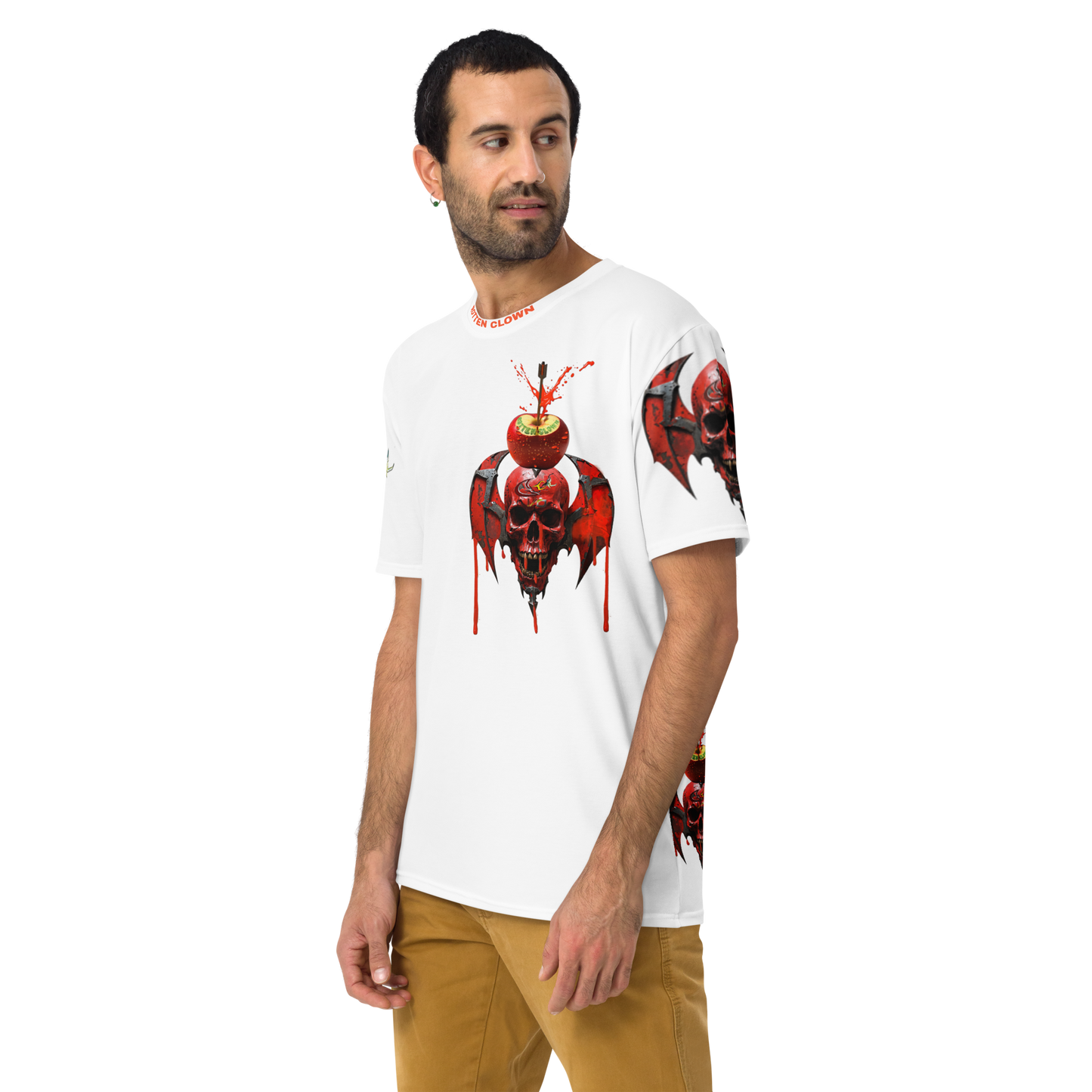 GCR - ROTTEN CLOWN WHITE T SHIRT
