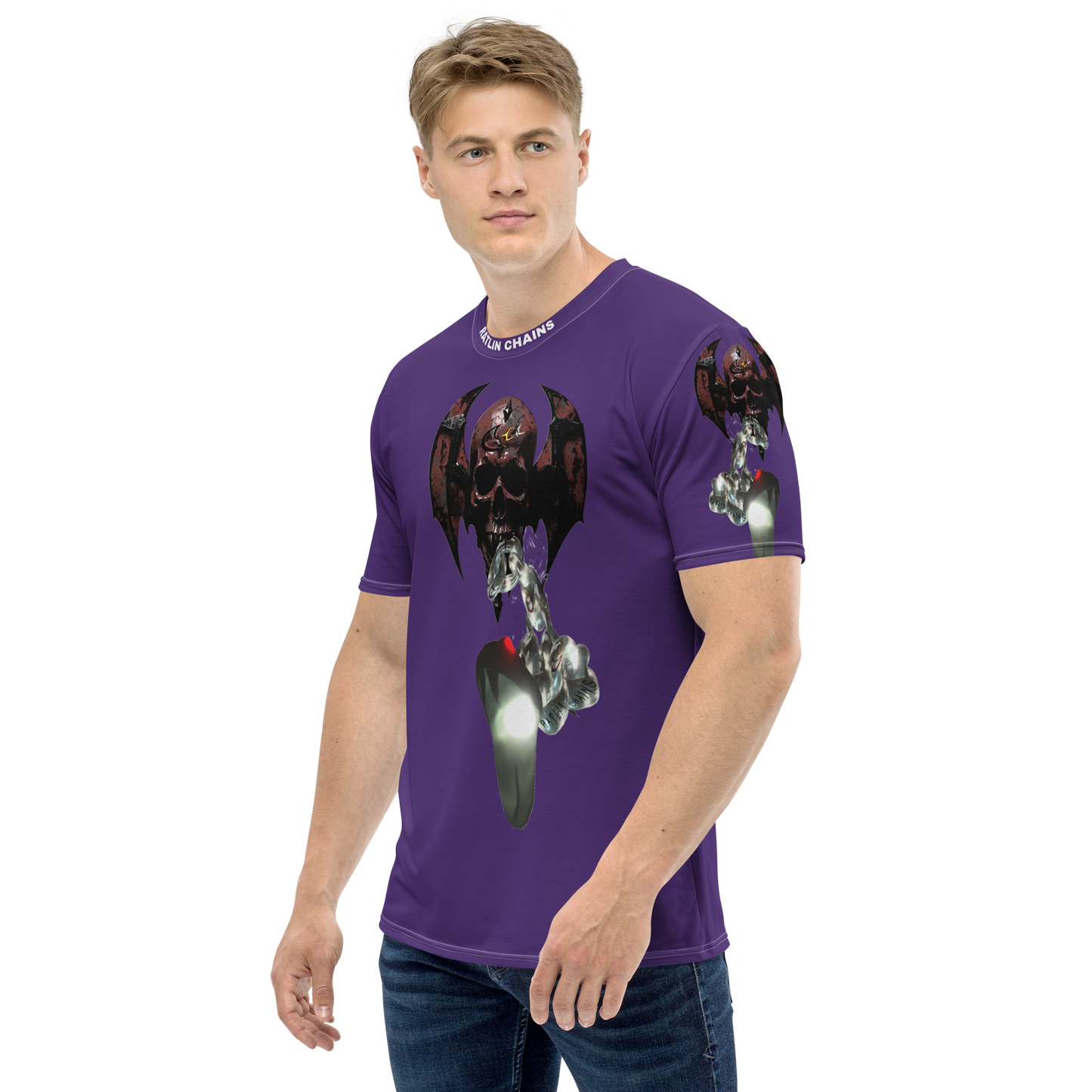 GCR - RATLIN CHAINS PURPLE HEART T SHIRT