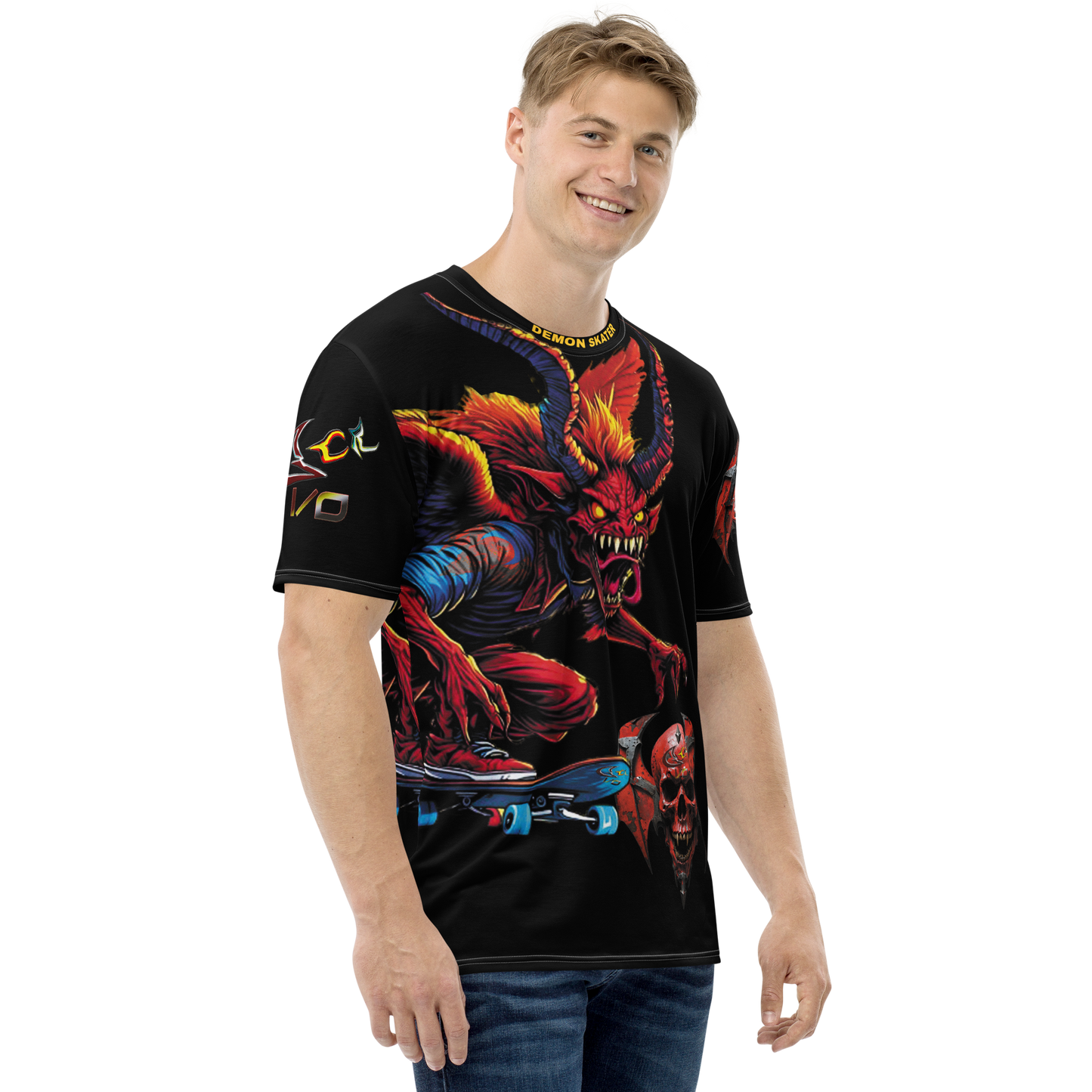 GCR - DEMON SKATER BLACK SHIRT