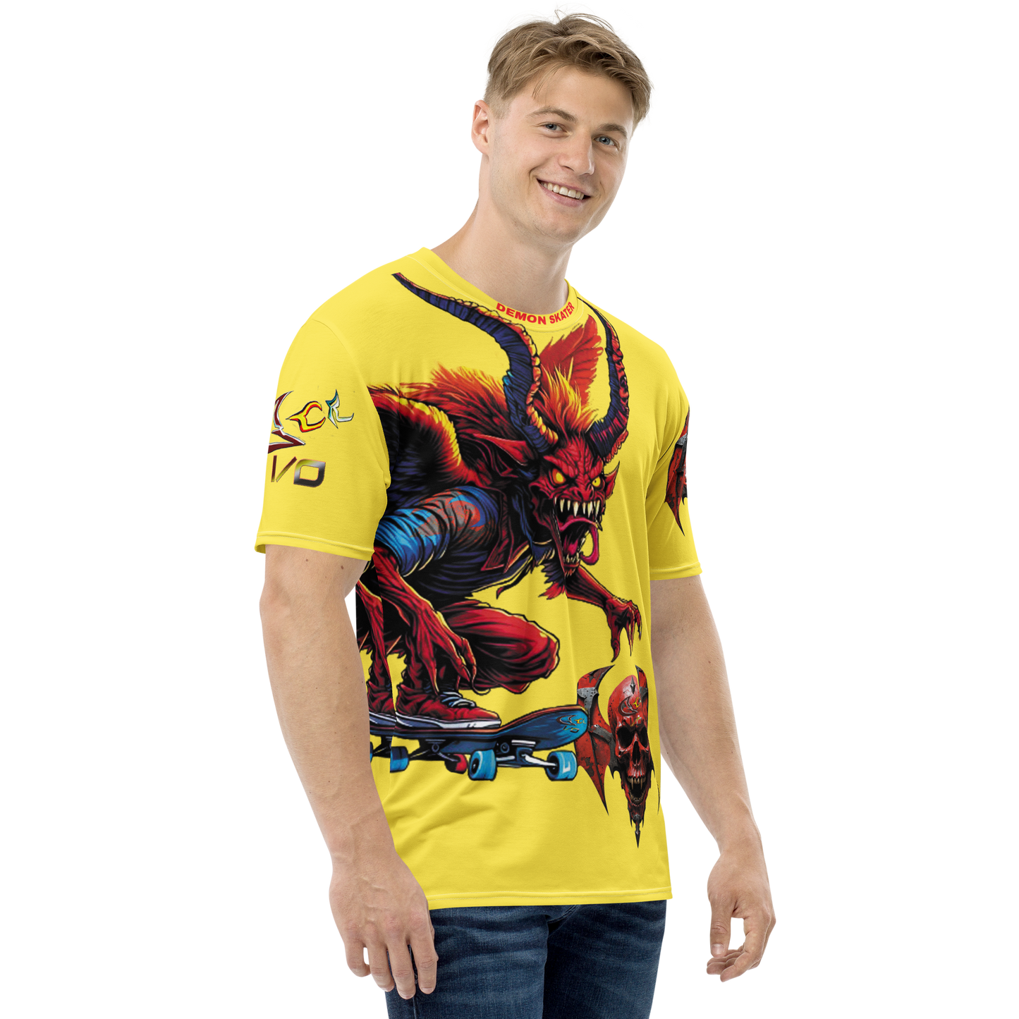 GCR - DEMON SKATER YELLOW SHIRT