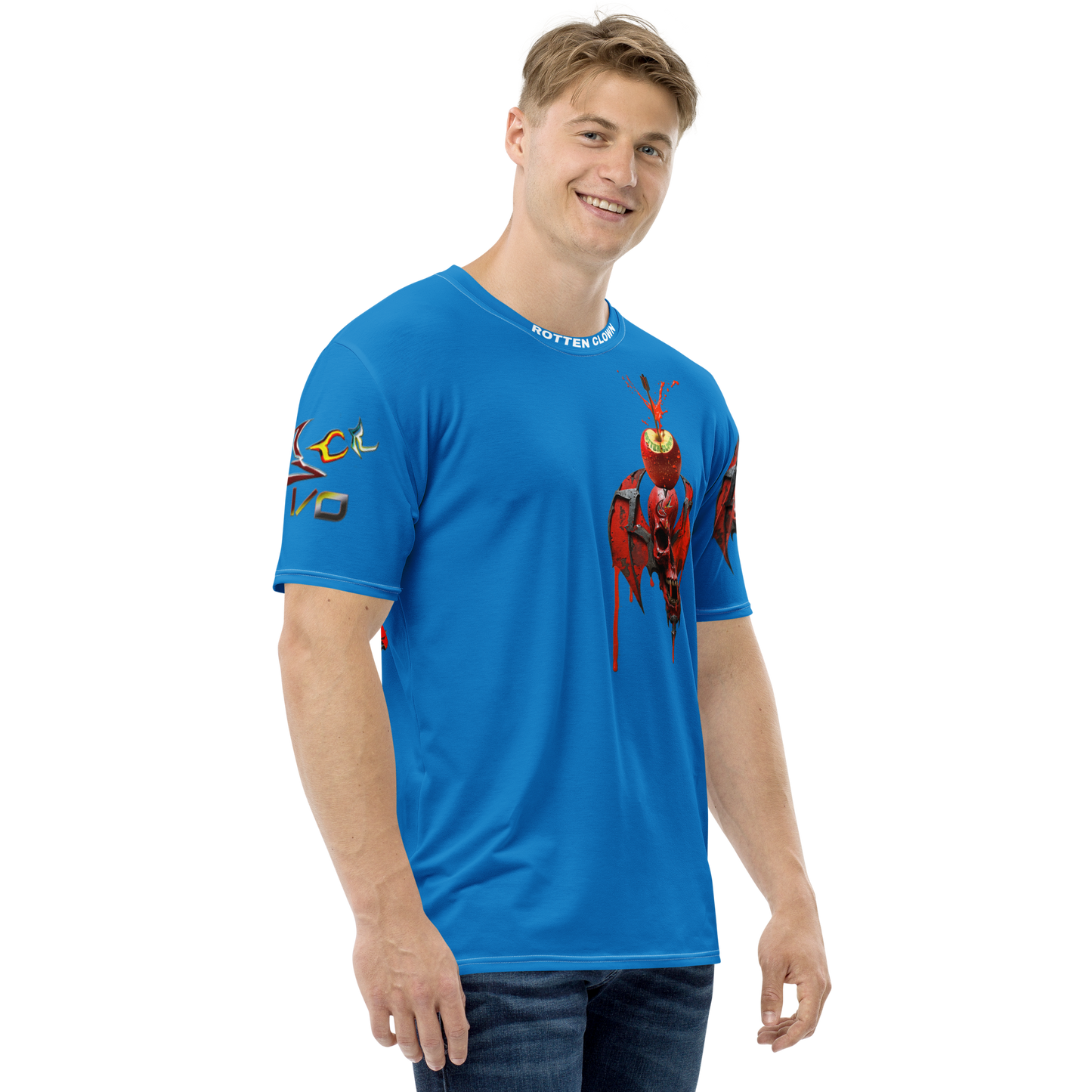 GCR - ROTTEN CLOWN BLUE T SHIRT