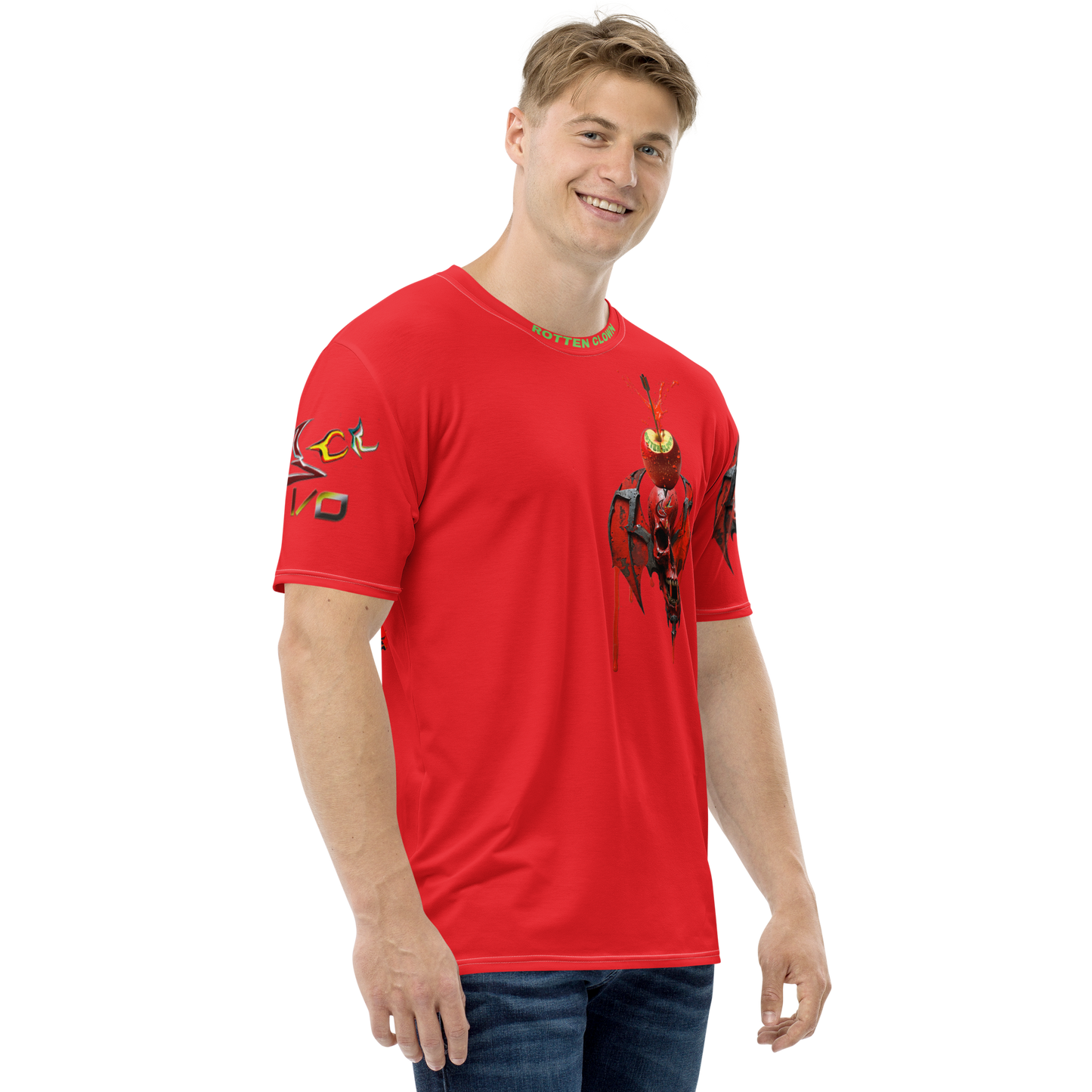 GCR I/O ROTTEN CLOWN RED T SHIRT