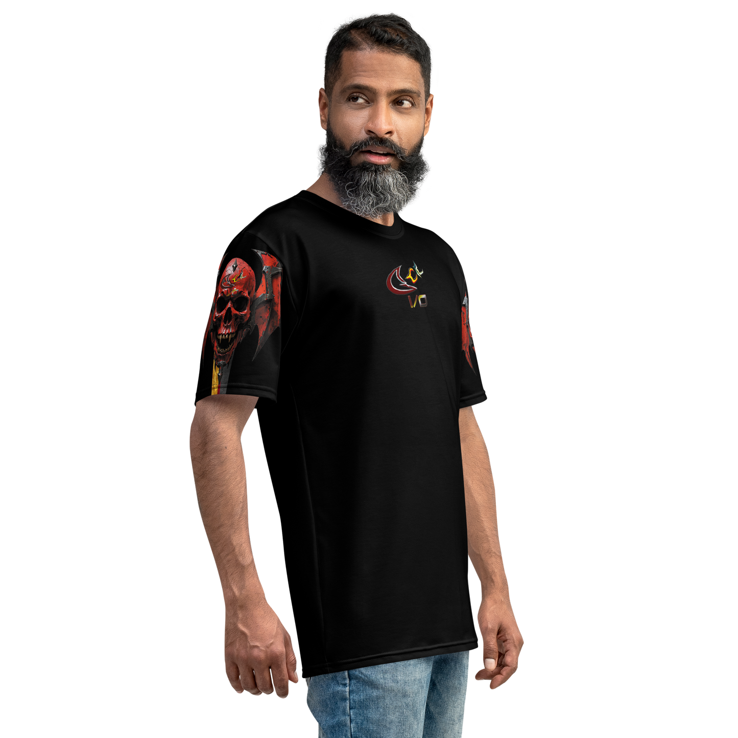GCR I/O SKULL CREST BACK T SHIRT