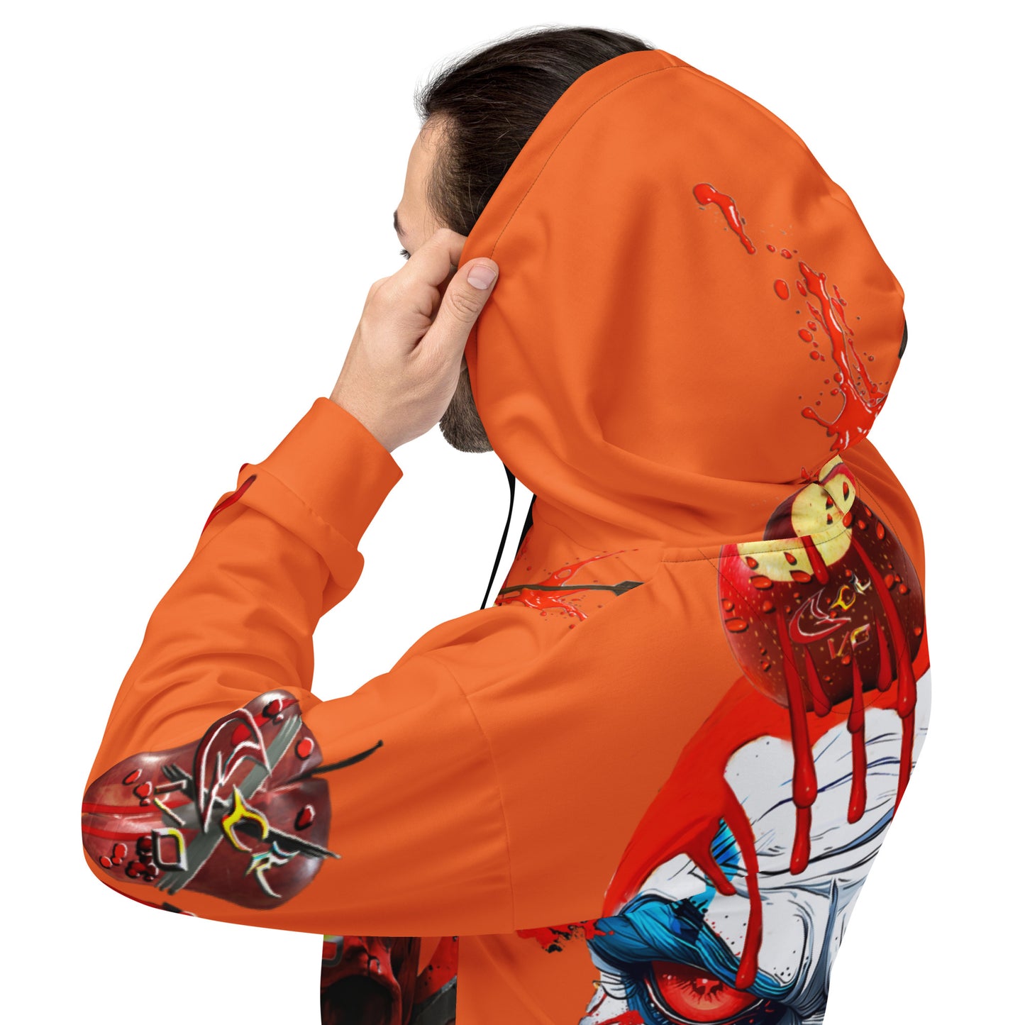GCR - ROTTEN CLOWN ORANGE X HOODIE