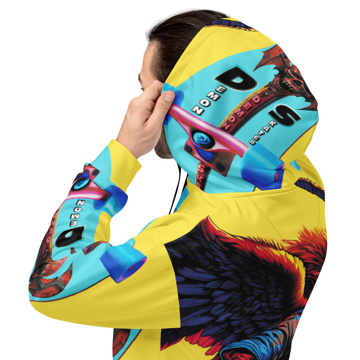 GCR - DEMON SKATER YELLOW HOODIE