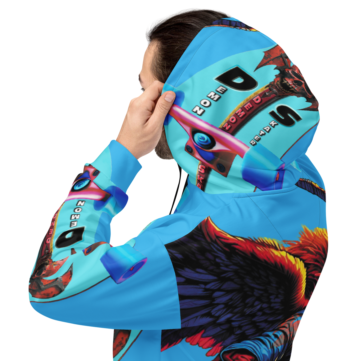 GCR - DEMON SKATER BLUE HOODIE