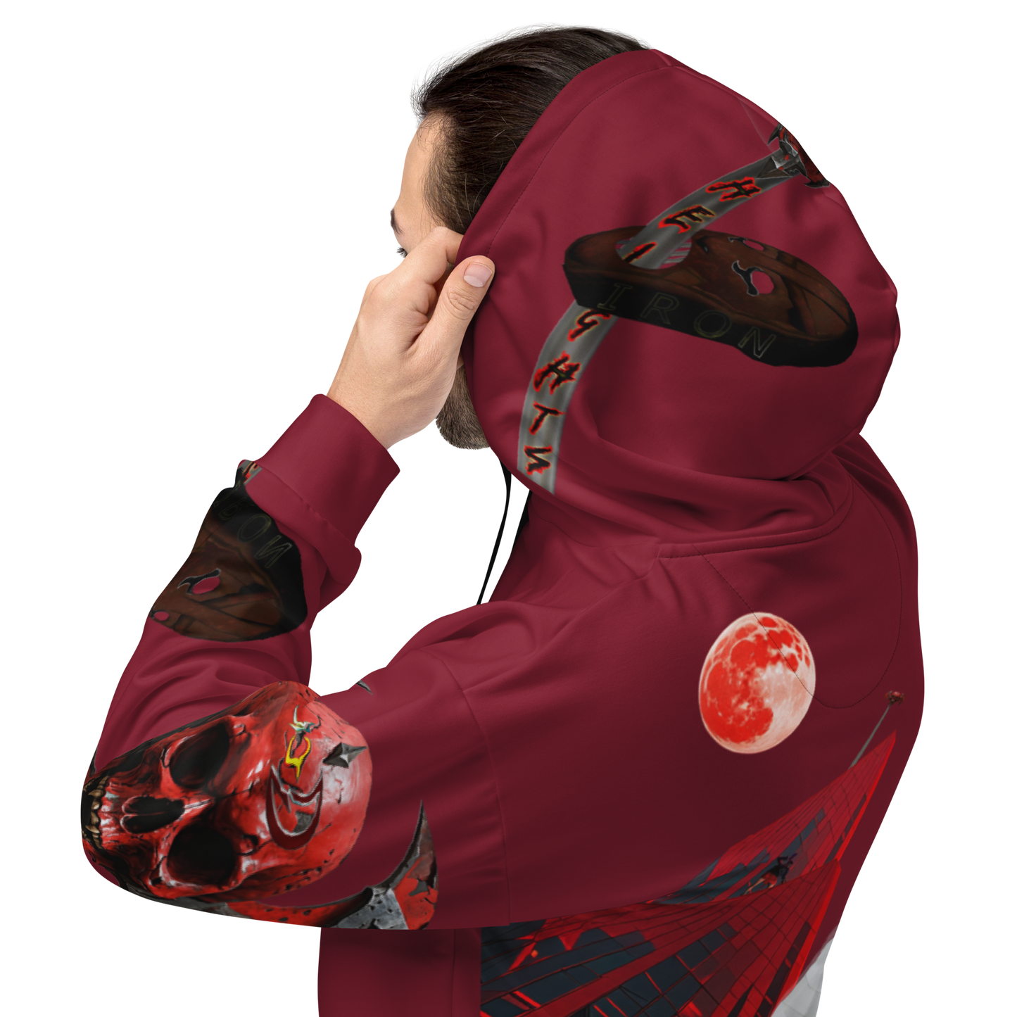 GCR - IRON HEIGHT CRIMSON HOODIE