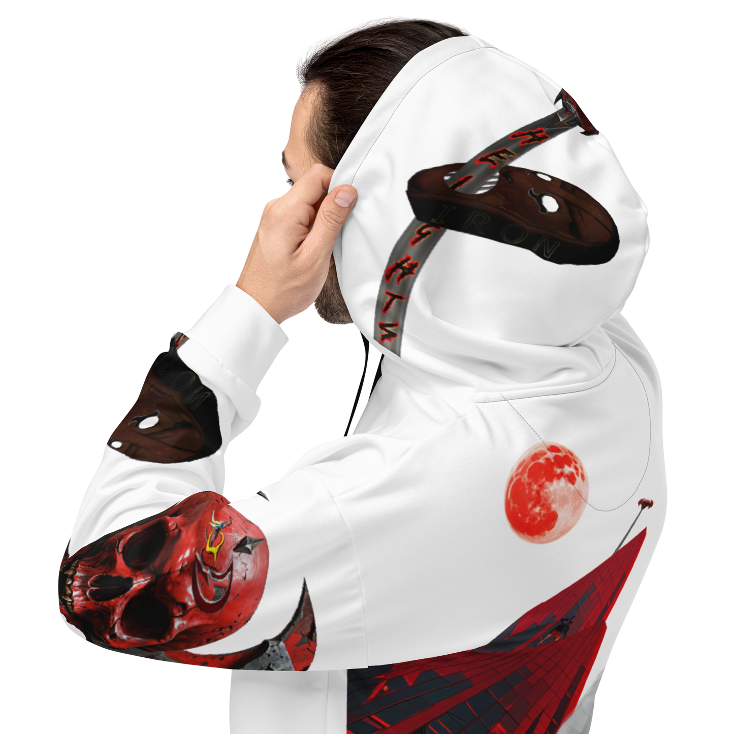 GCR - IRON HEIGHT WHITE HOODIE