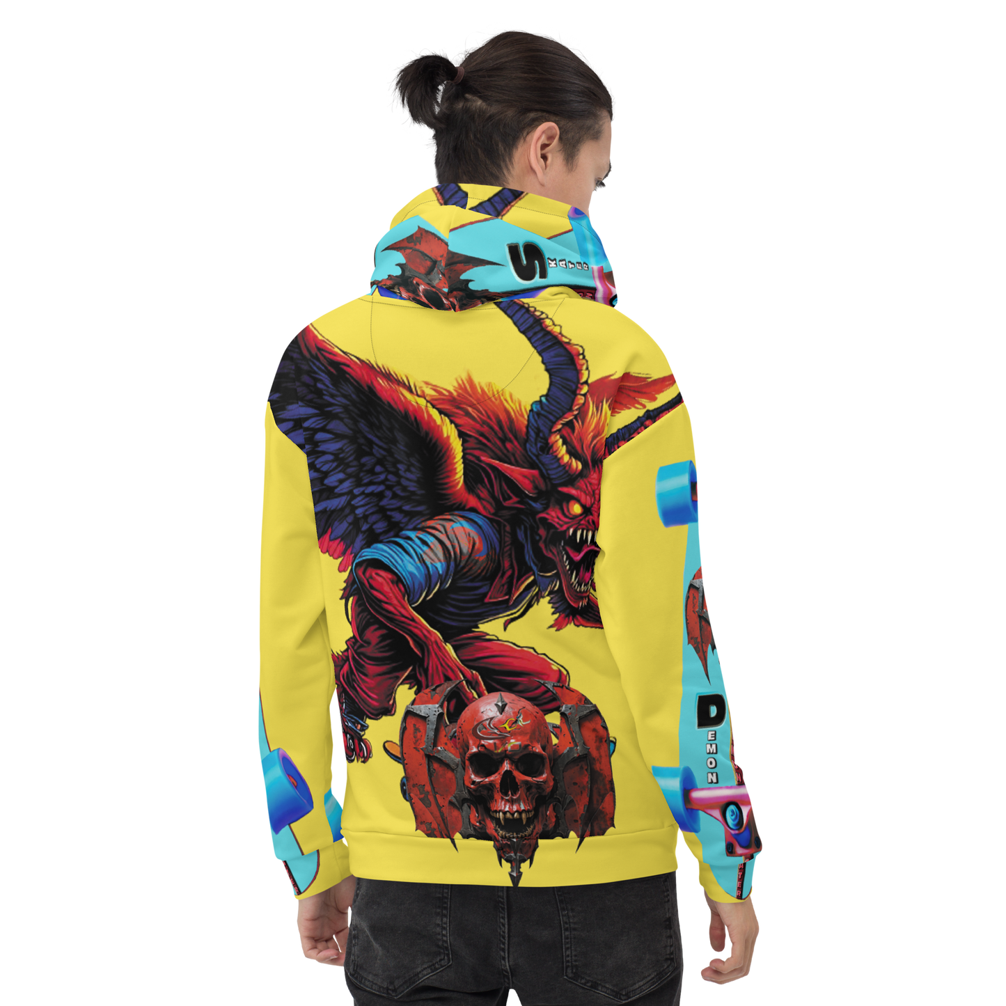 GCR - DEMON SKATER YELLOW HOODIE