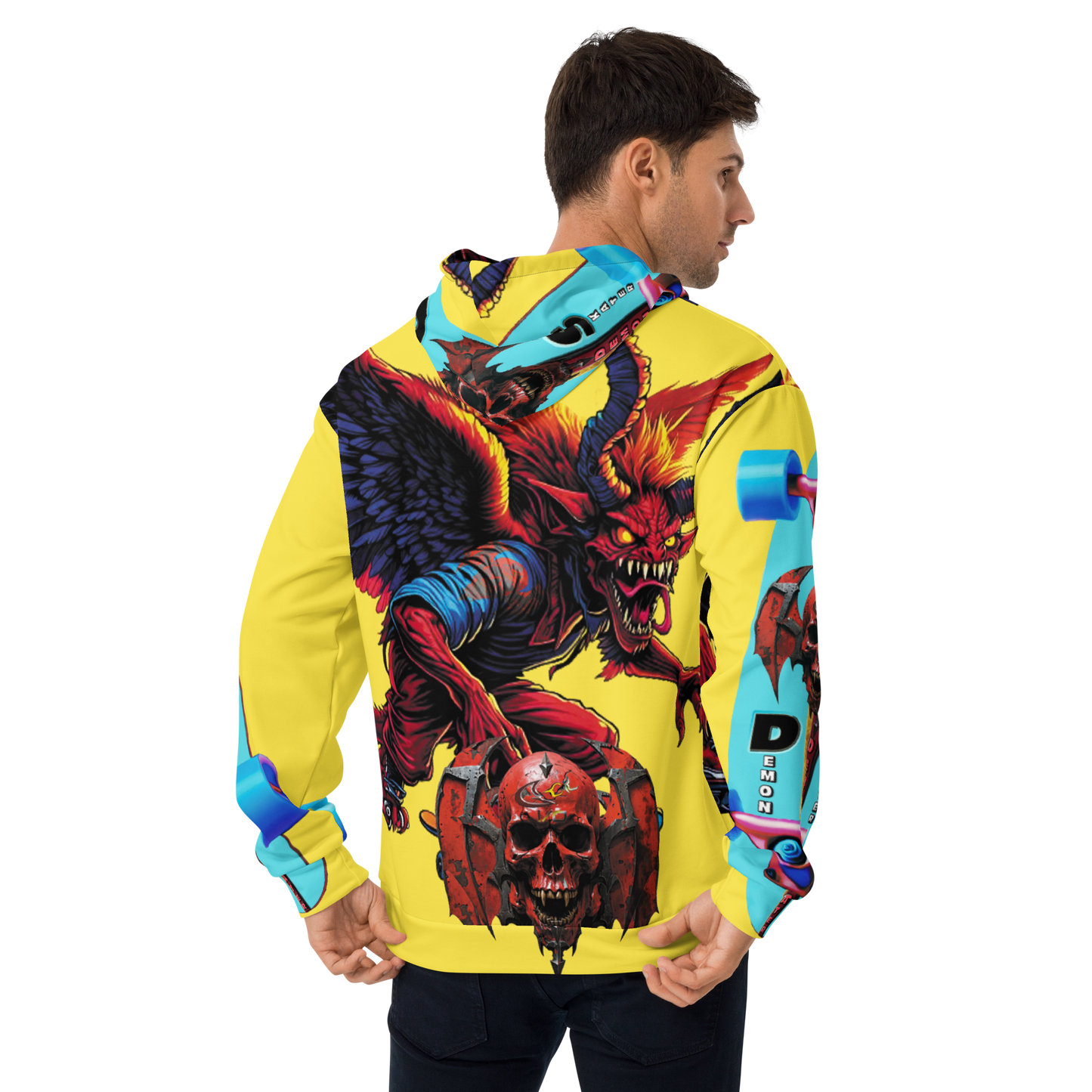 GCR - DEMON SKATER YELLOW HOODIE