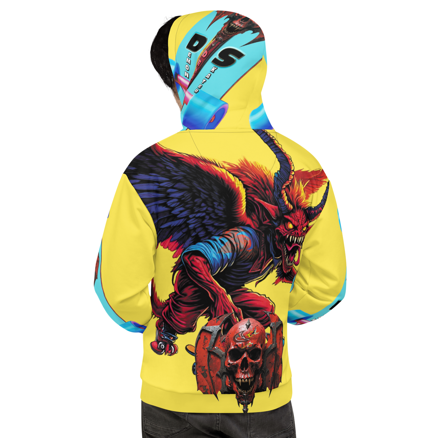 GCR - DEMON SKATER YELLOW HOODIE