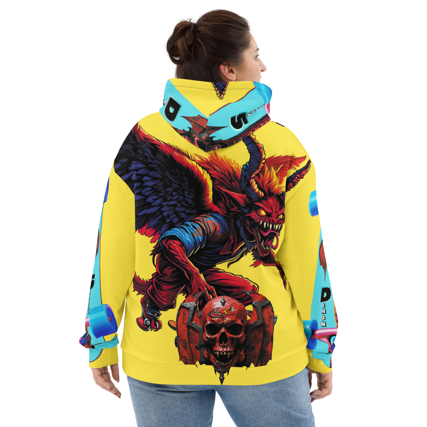 GCR - DEMON SKATER YELLOW HOODIE